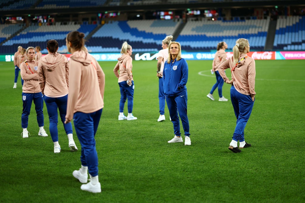 Wiegman and England ahead of facing Denmark in Sydney