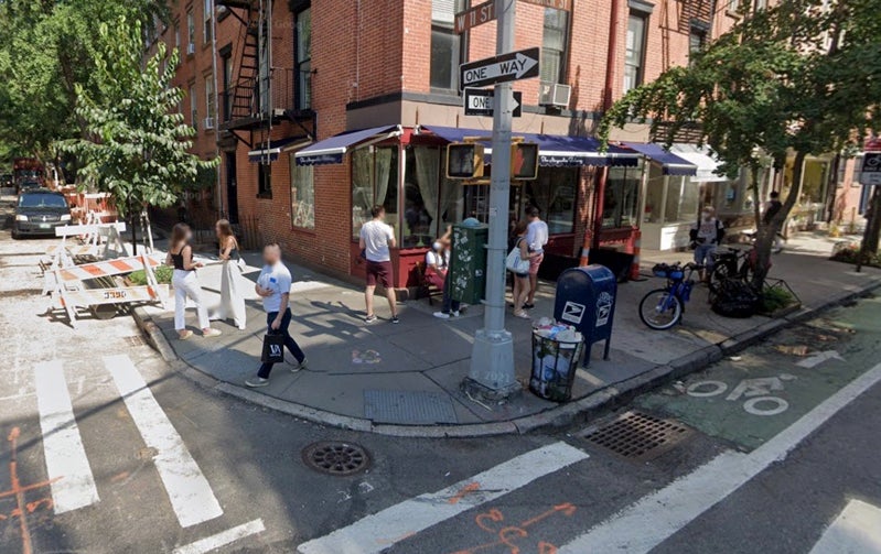 Google Maps image of Magnolia Bakery in West Village