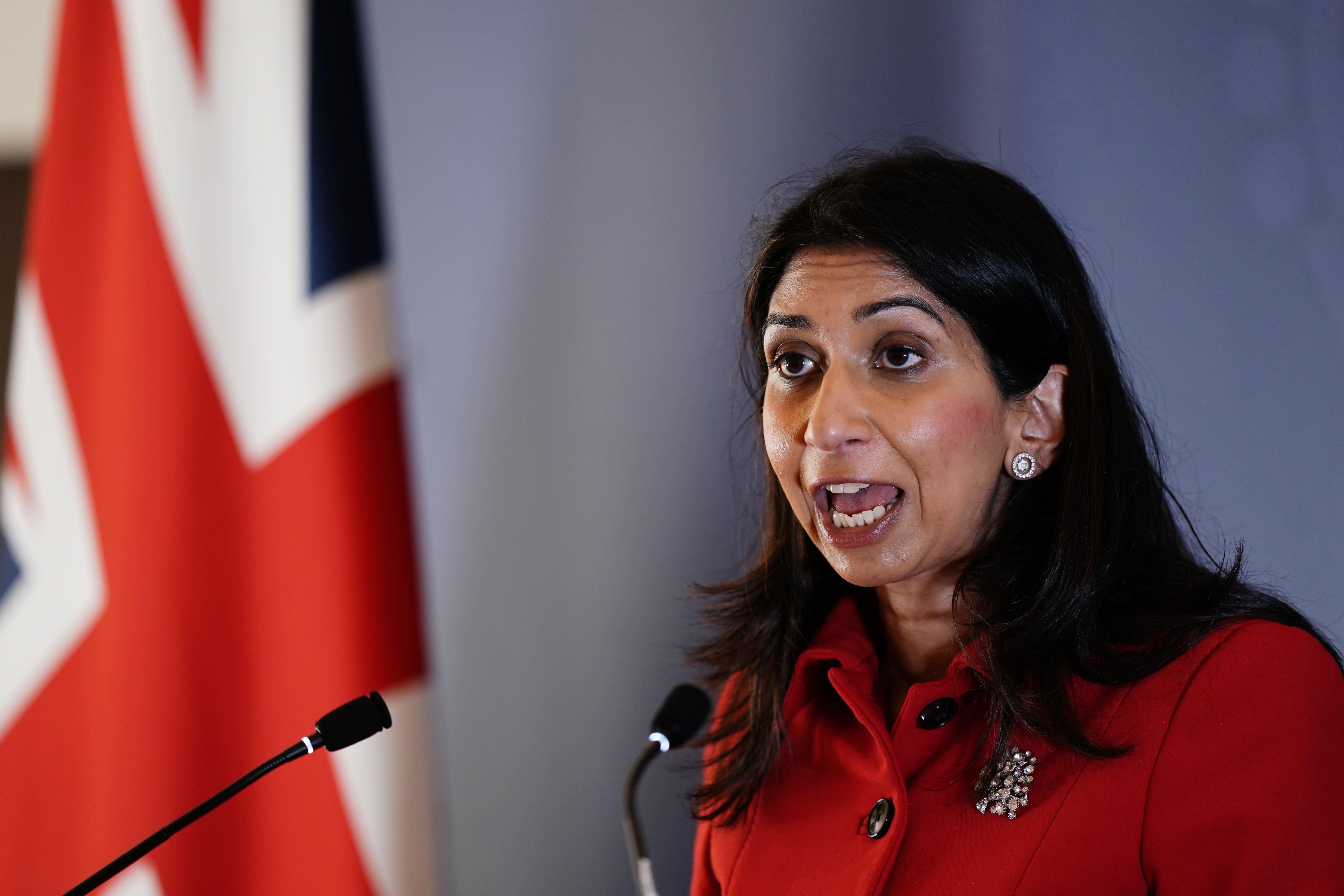 Home Secretary Suella Braverman faced calls to resign