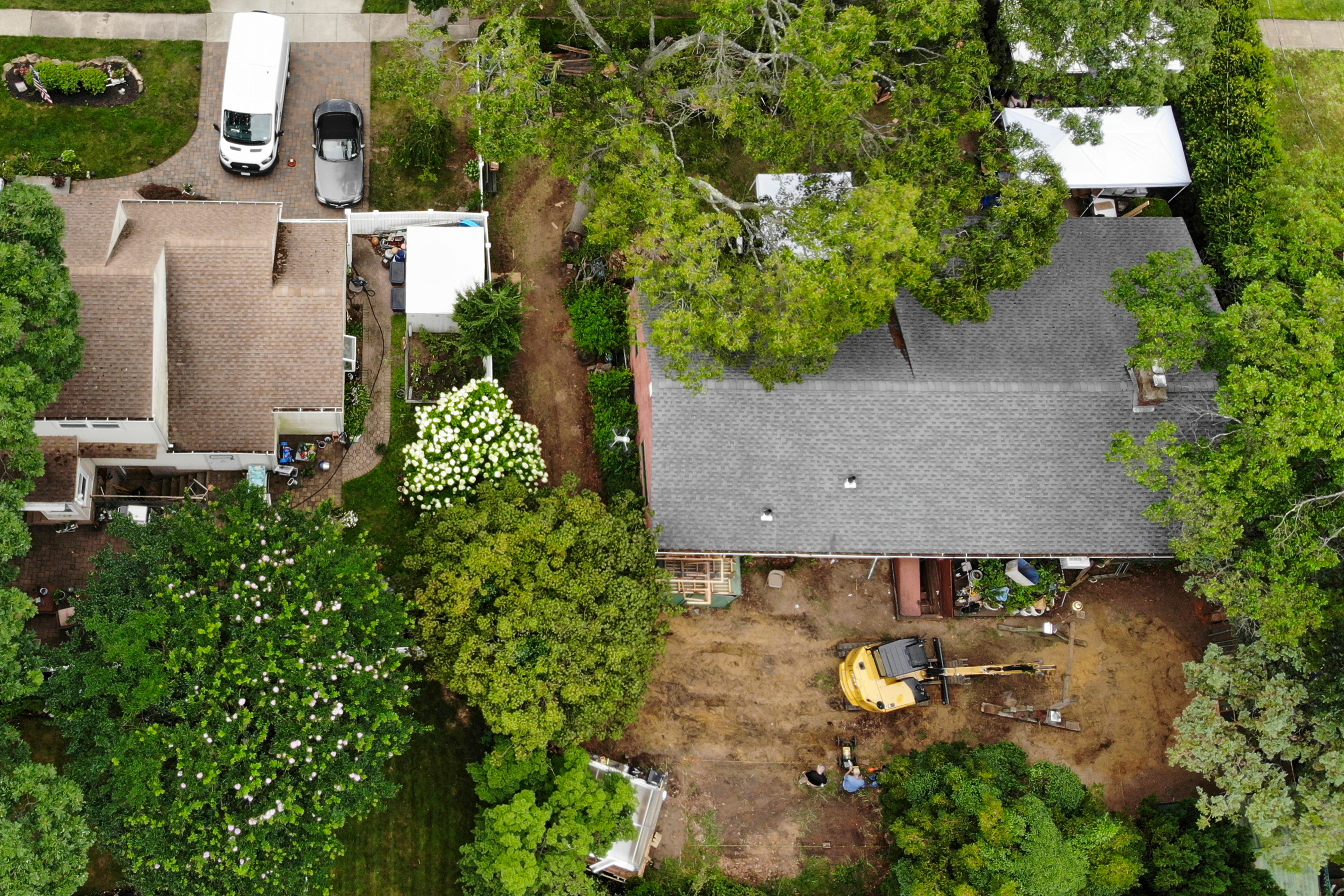 Rex Heuermann’s home being searched by investigators