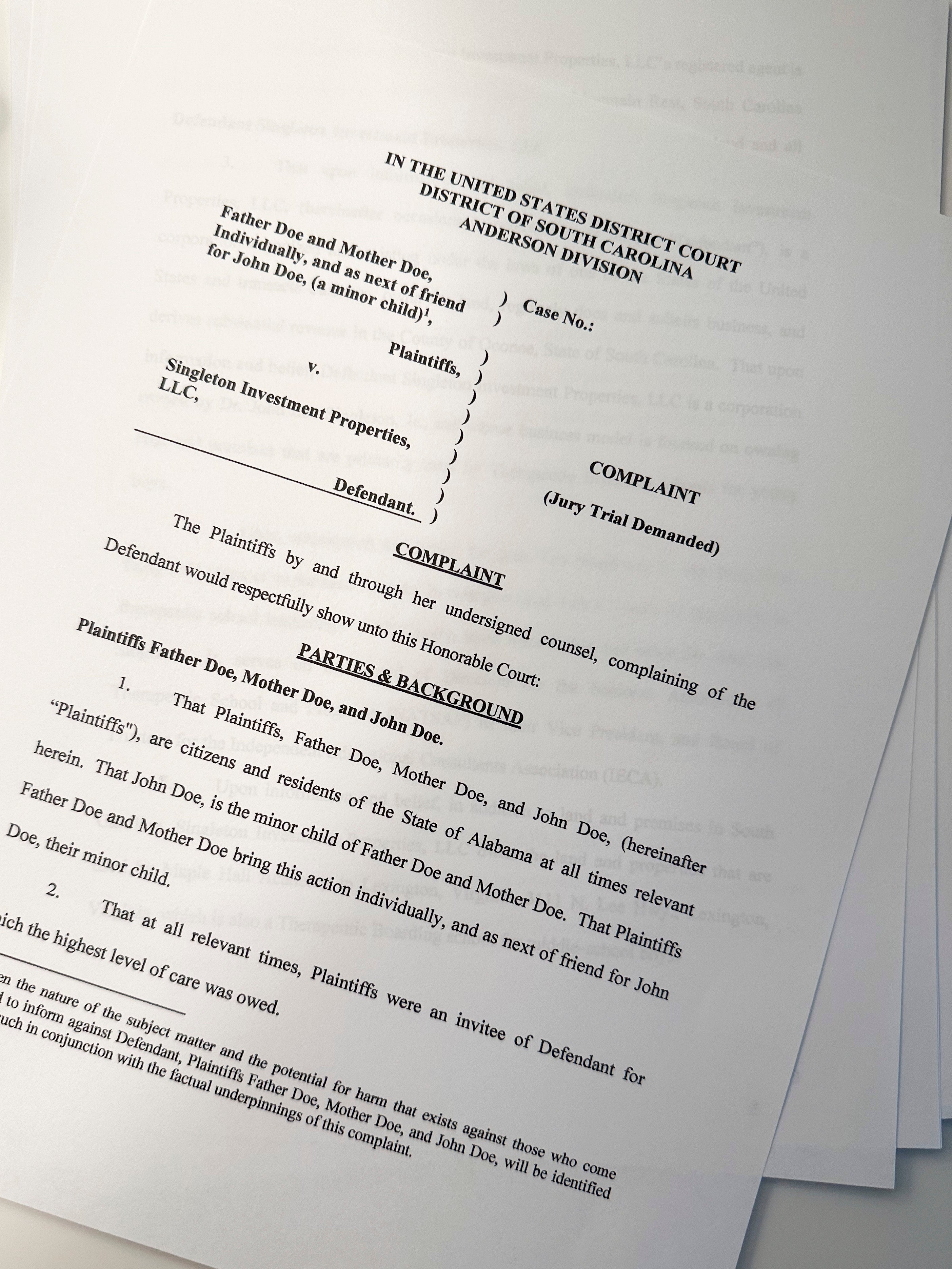 School Sexual Assault Allegations