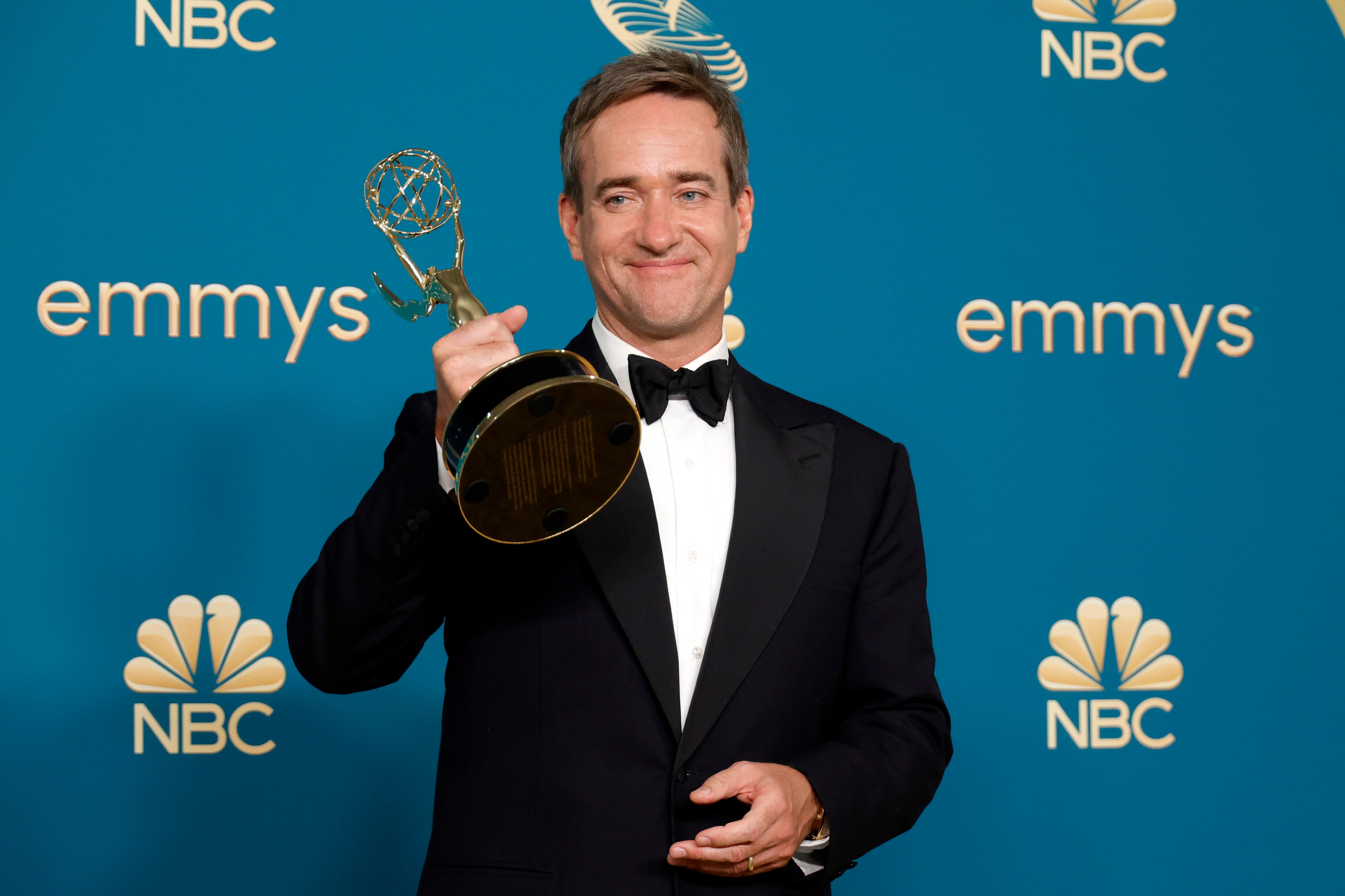 Matthew Macfadyen took home a trophy for ‘Succession’