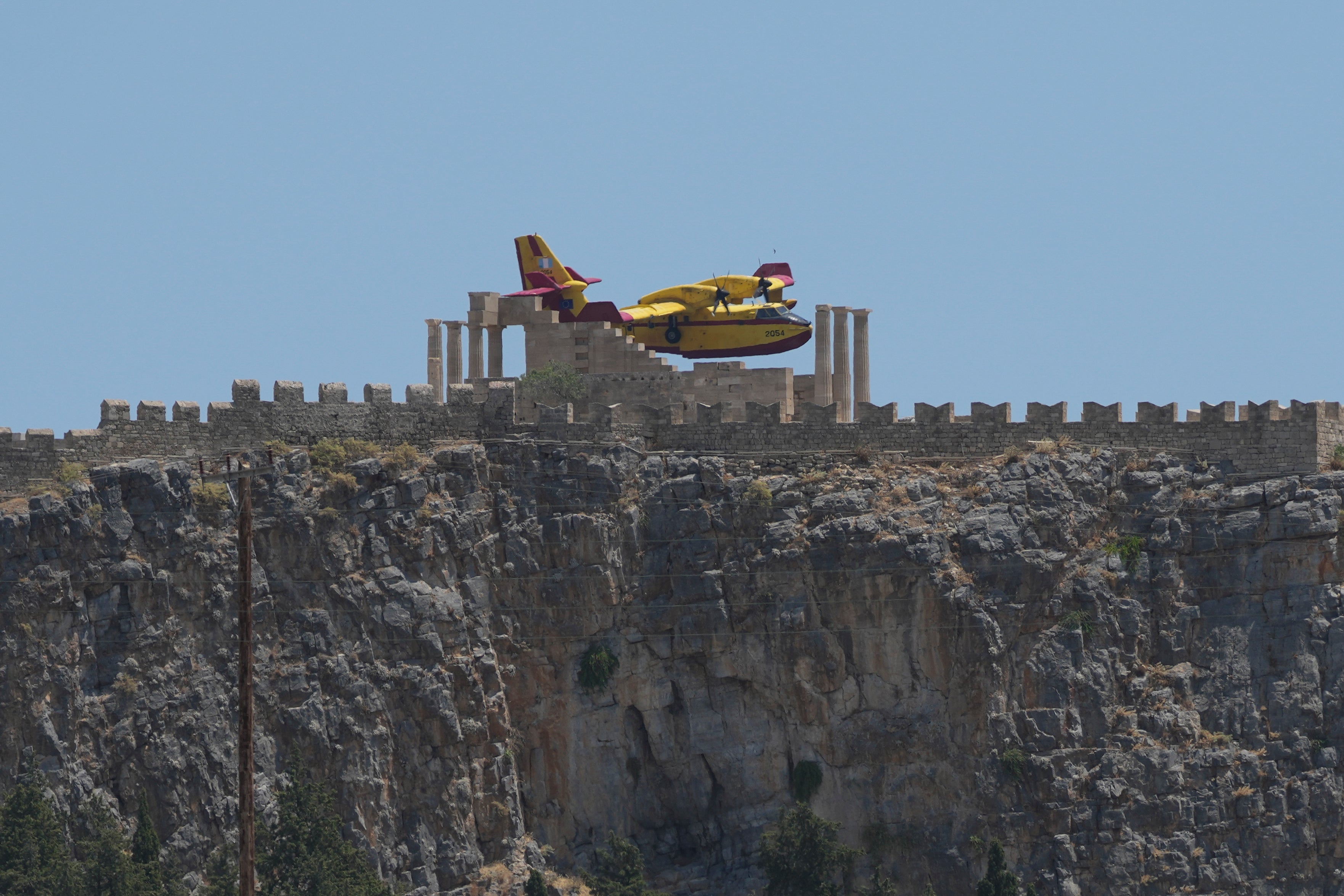 Greece wildfires