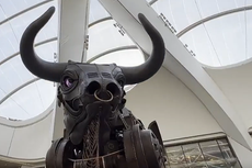 Sharon Osbourne unveils giant Commonwealth Games bull ‘Ozzy’ at Birmingham New Street