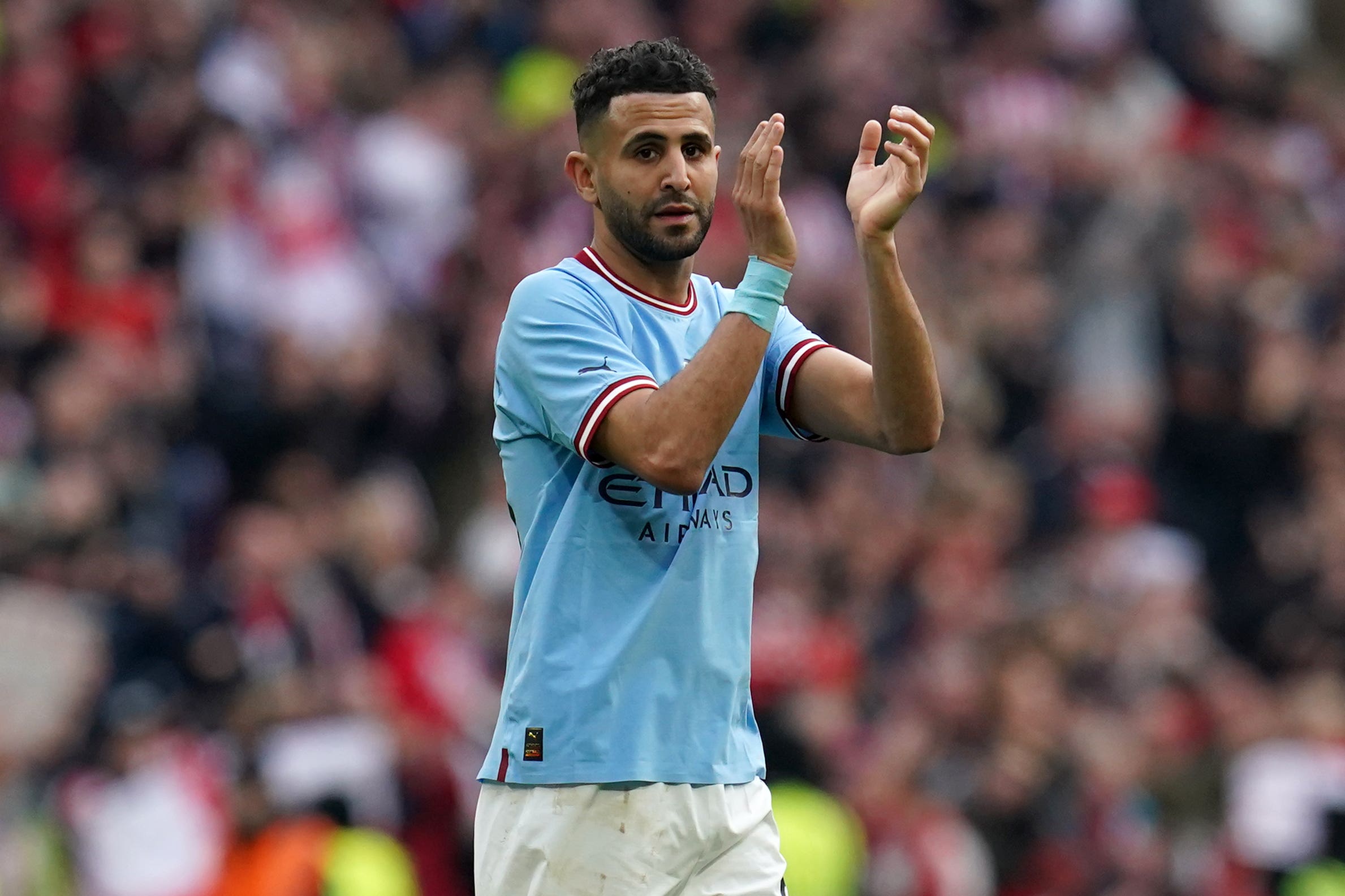 Manchester City winger Riyad Mahrez has joined Saudi Arabian outfit Al-Ahli (Nick Potts/PA)