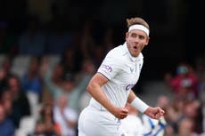 Stuart Broad lifts England as Australia’s patient approach stutters at Kia Oval