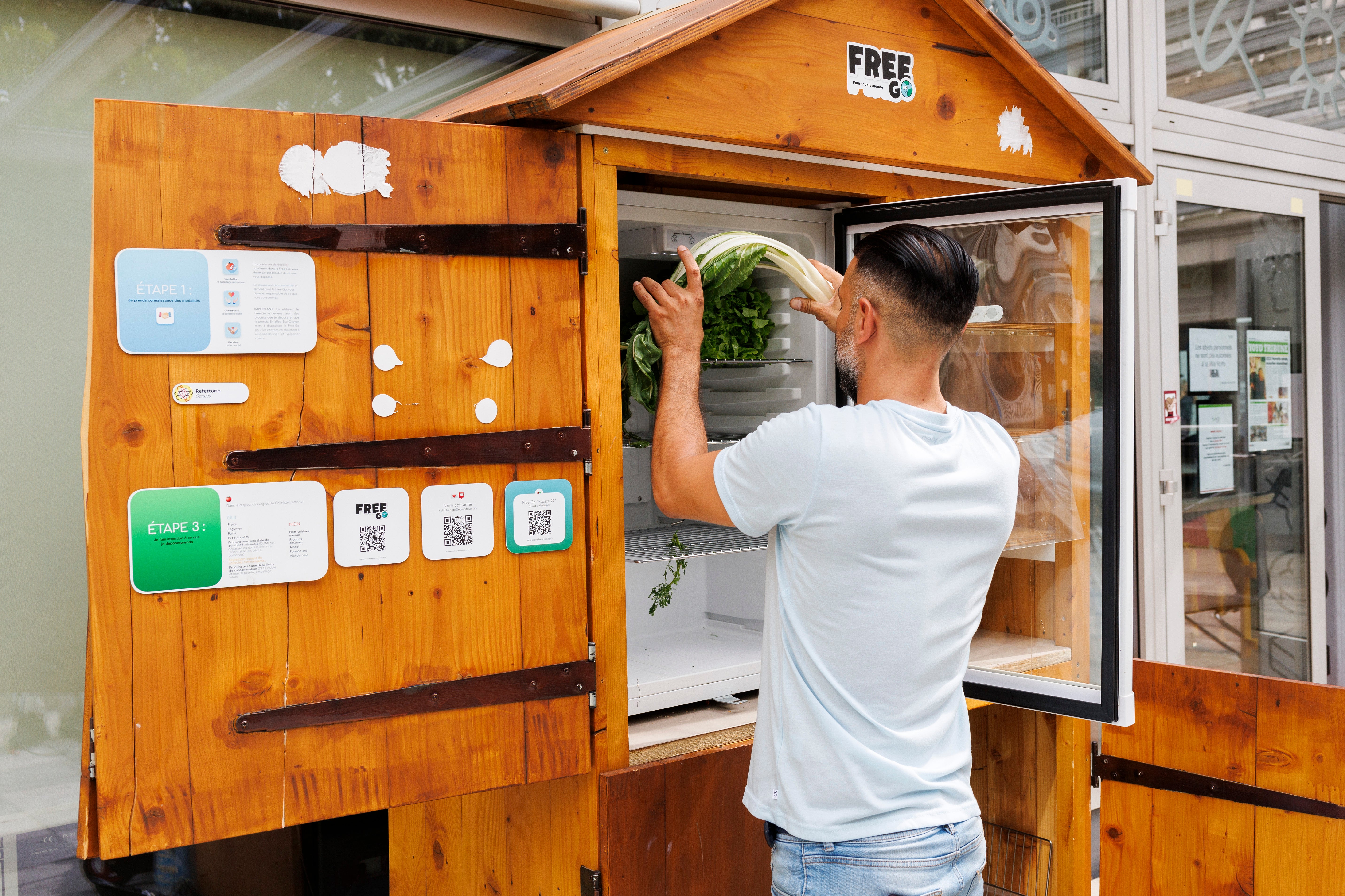 Switzerland Free Food Fridge