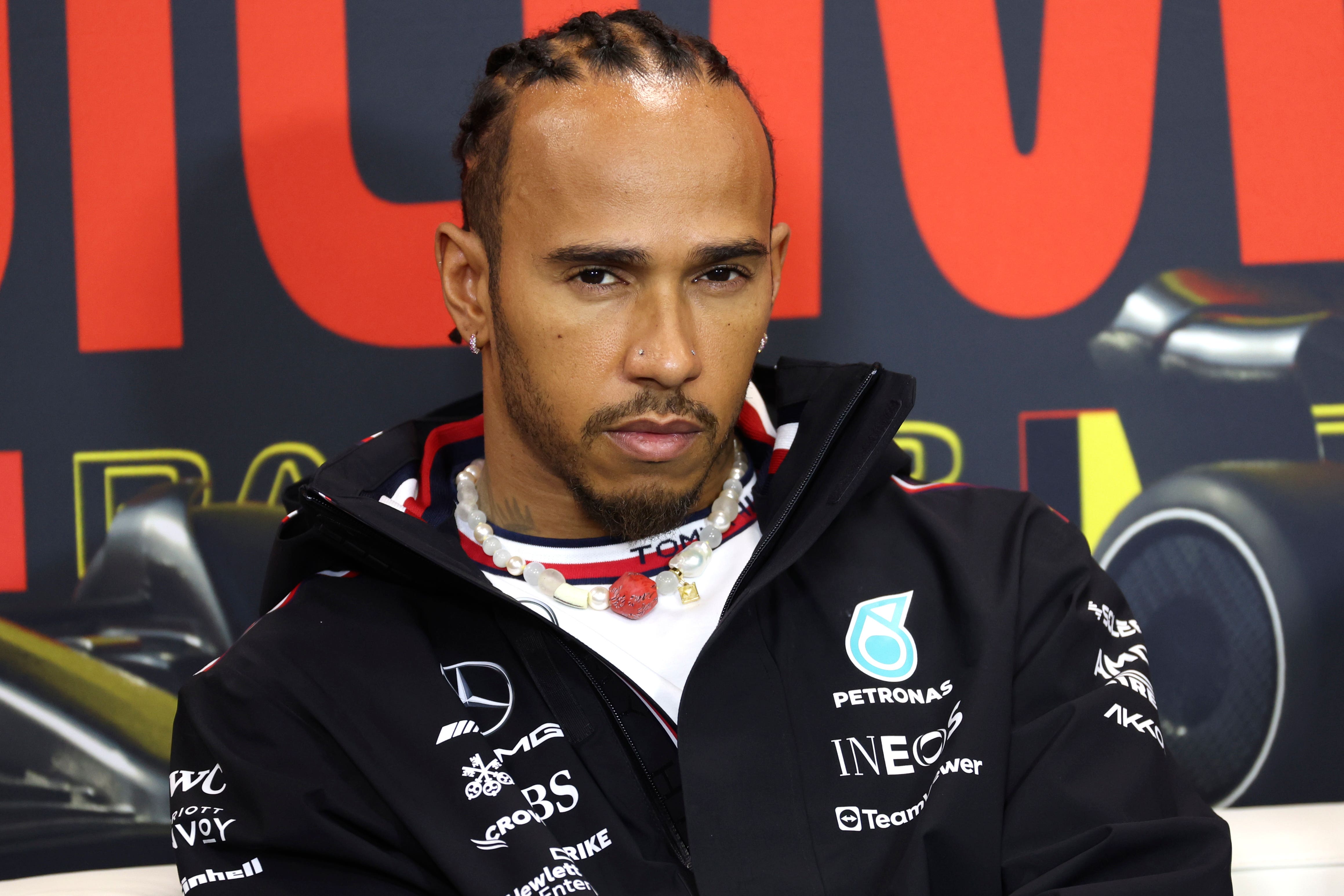 Lewis Hamilton was unhappy with his punishment (AP Photo/Geert Vanden Wijngaert)