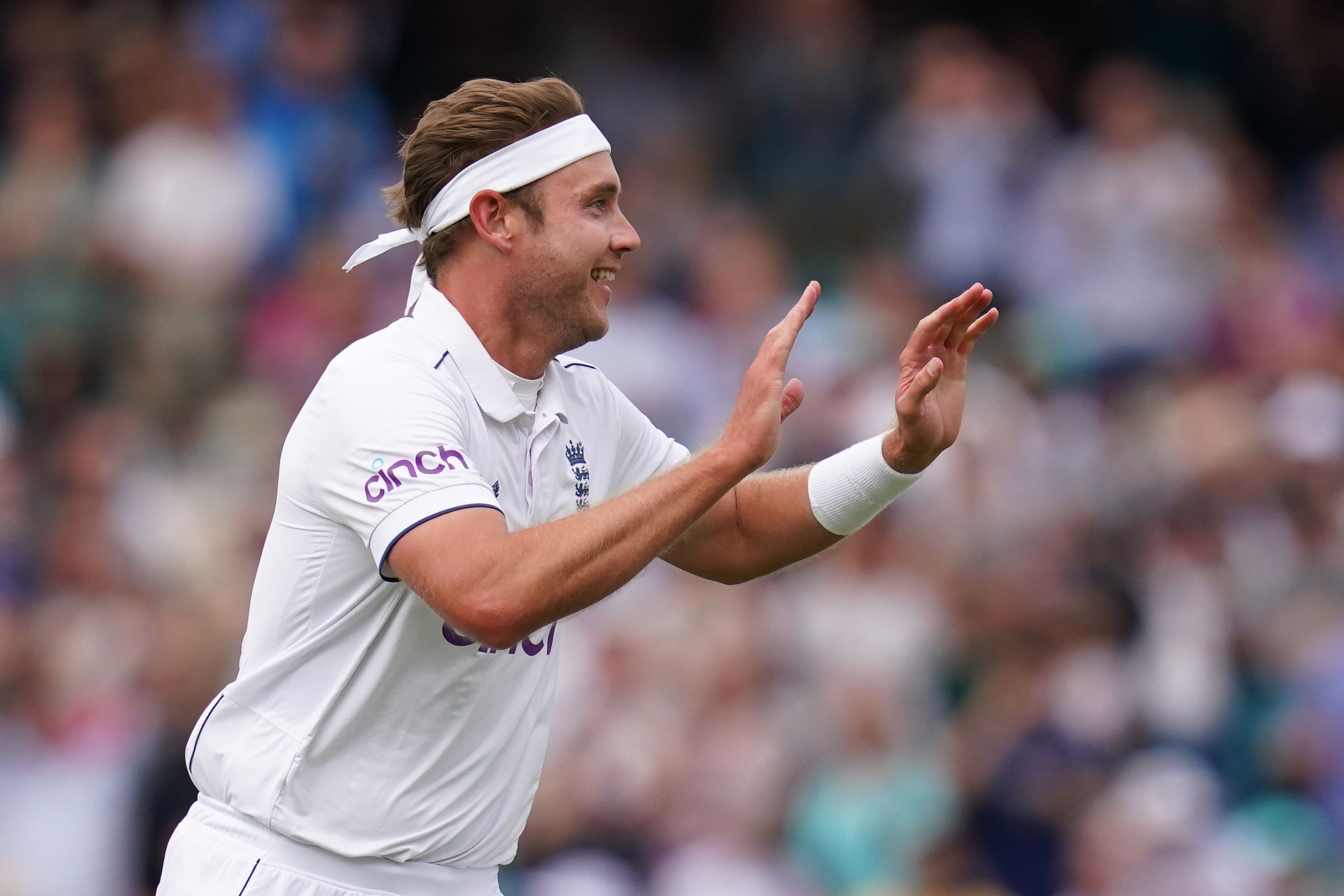 Stuart Broad can look back on some memorable performances as he prepares to retire (John Walton/PA)