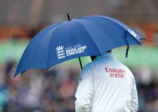 The Ashes weather: Rain threatens England hopes of victory in London