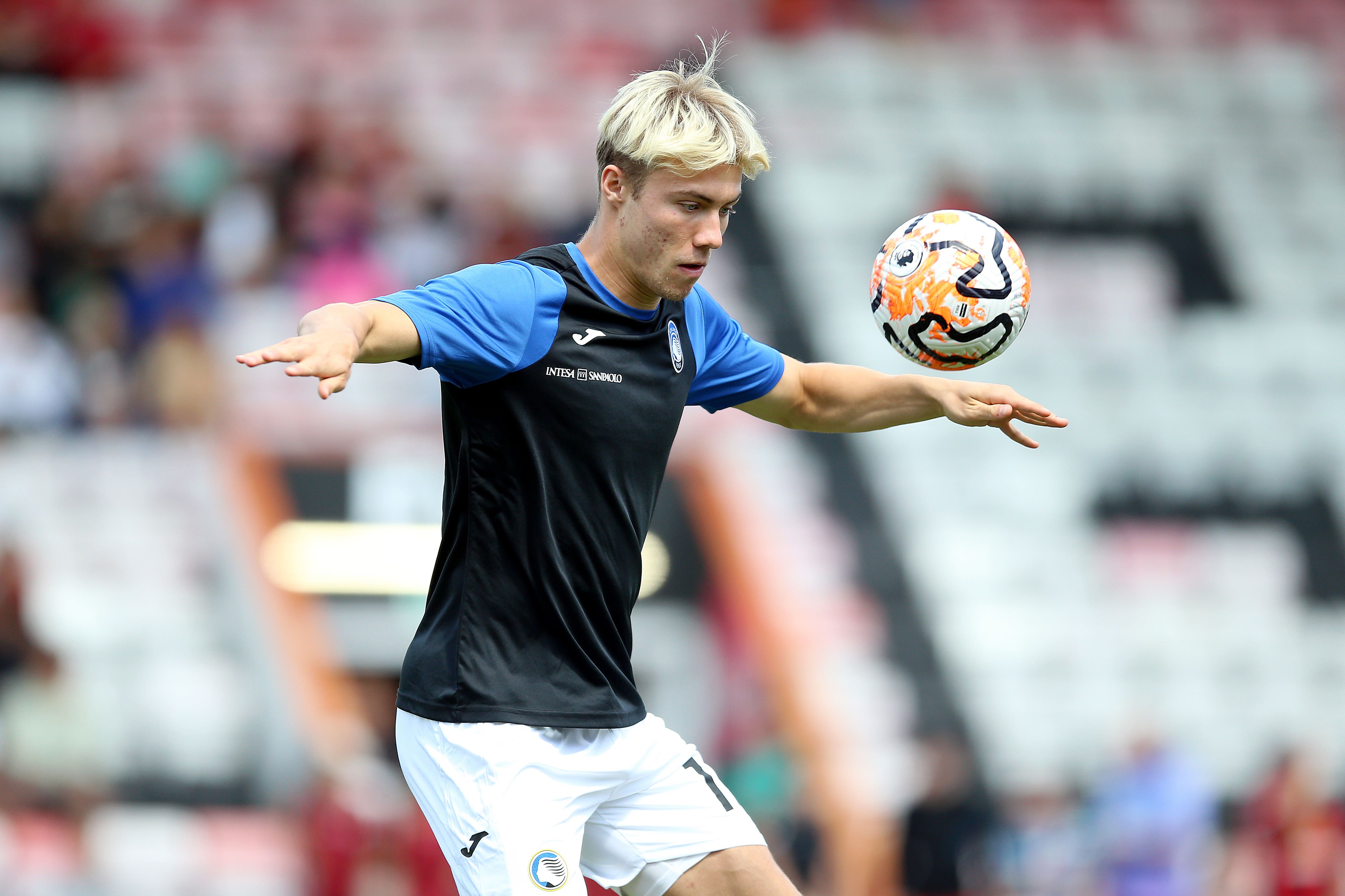 Rasmus Hojlund ahead of Atalanta’s pre-season friendly at Bournemouth on Saturday (Nigel French/PA)