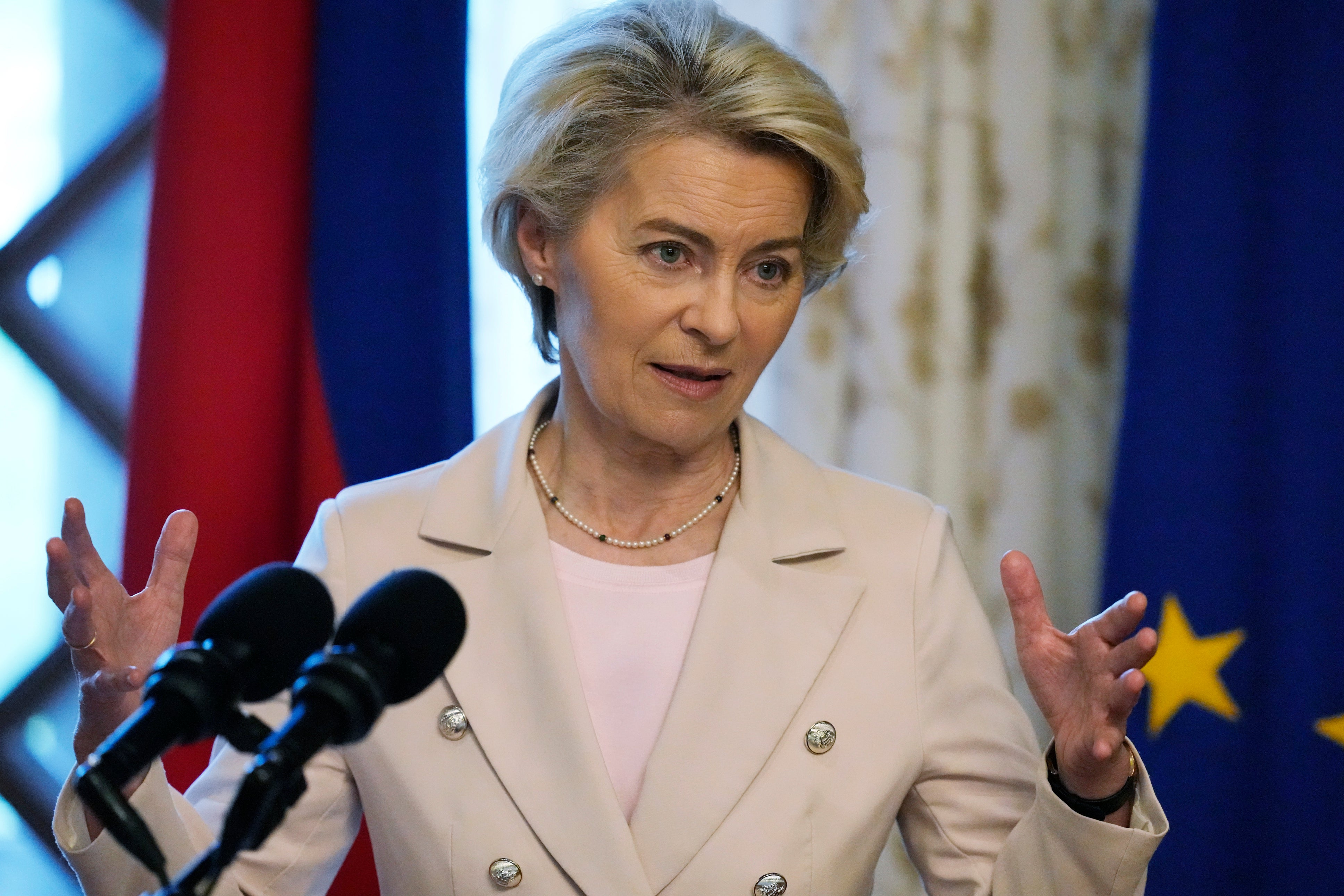 European Commission president Ursula von der Leyen