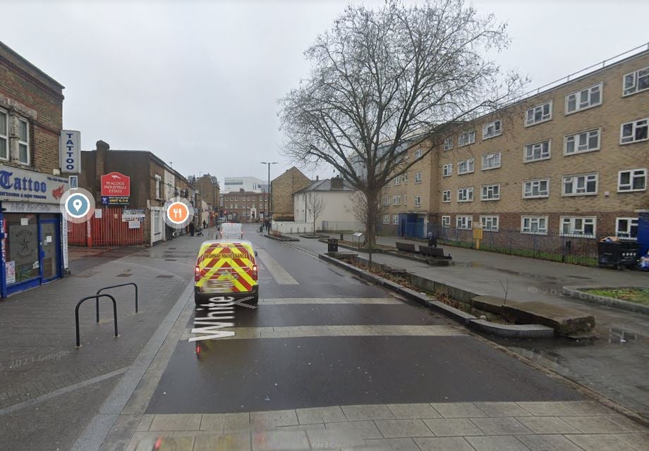 White Hart Lane in Tottenham