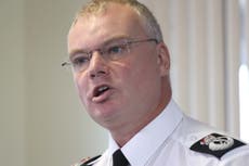 Chief constable who told officer to ‘touch herself’ barred from serving