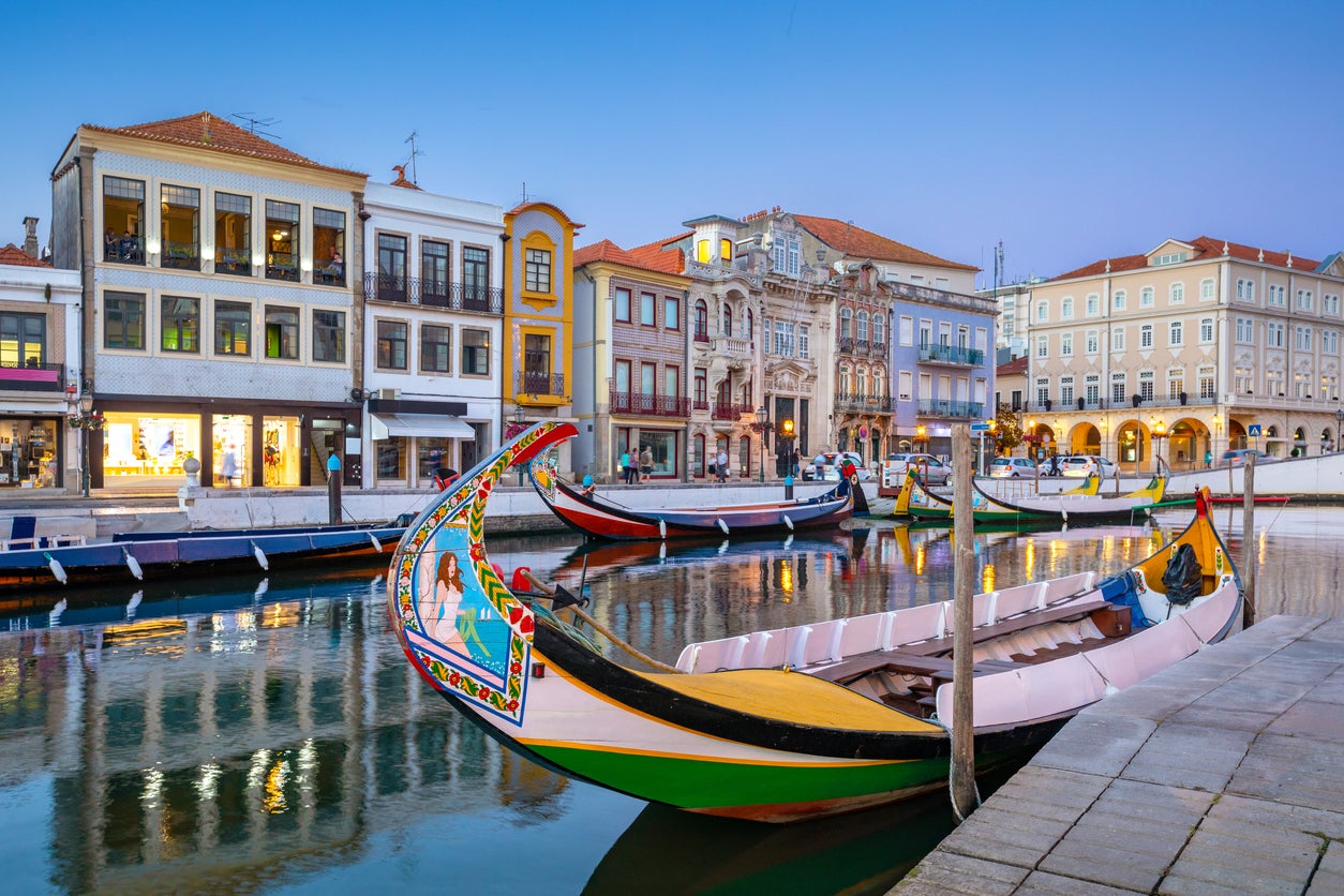 Aveiro has been nicknamed the ‘Venice of Portugal'