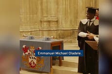 Student with ‘longest name in university’s history’ graduates in Kent