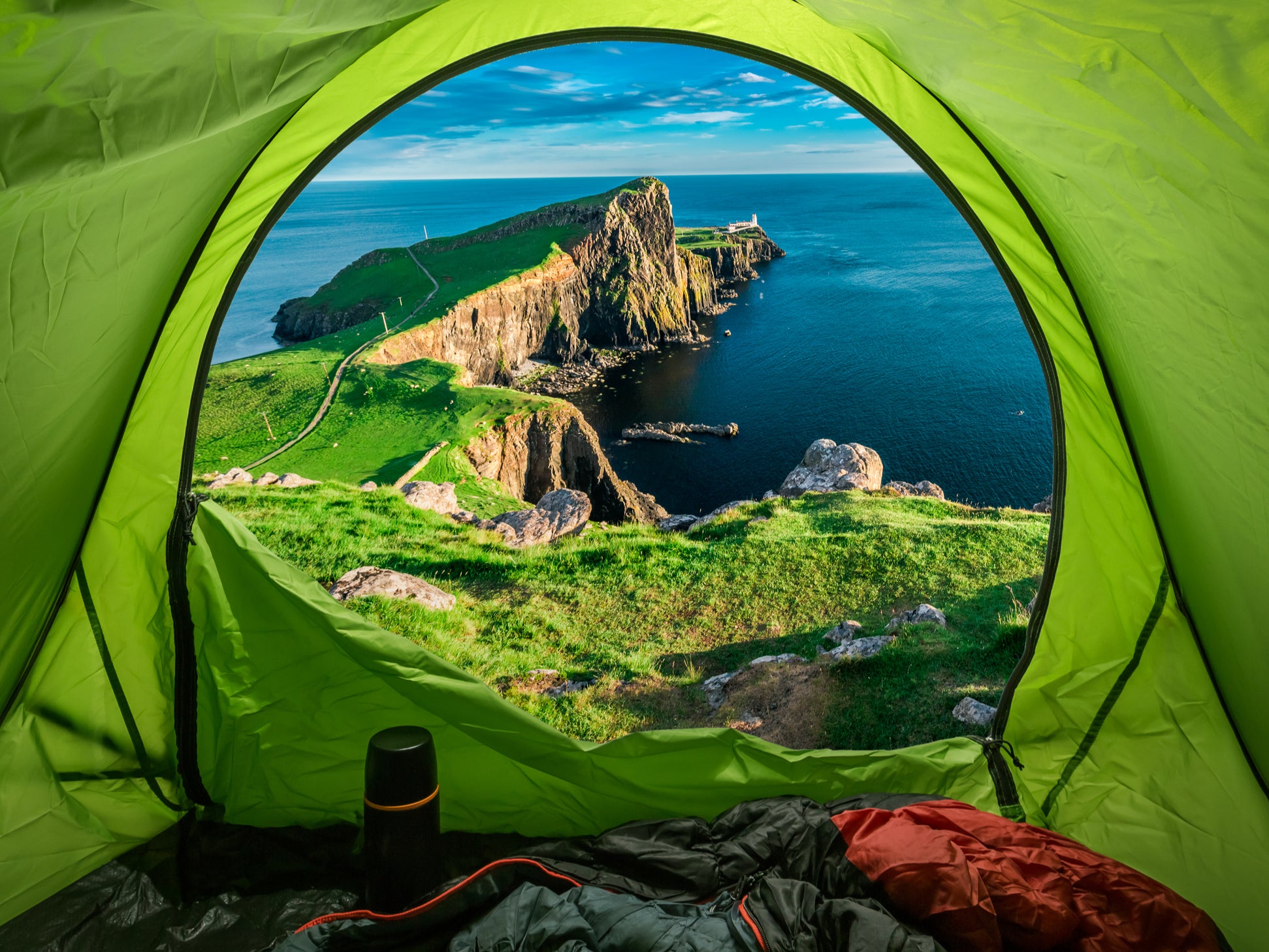 Paddle and pitch up on the West Highlands