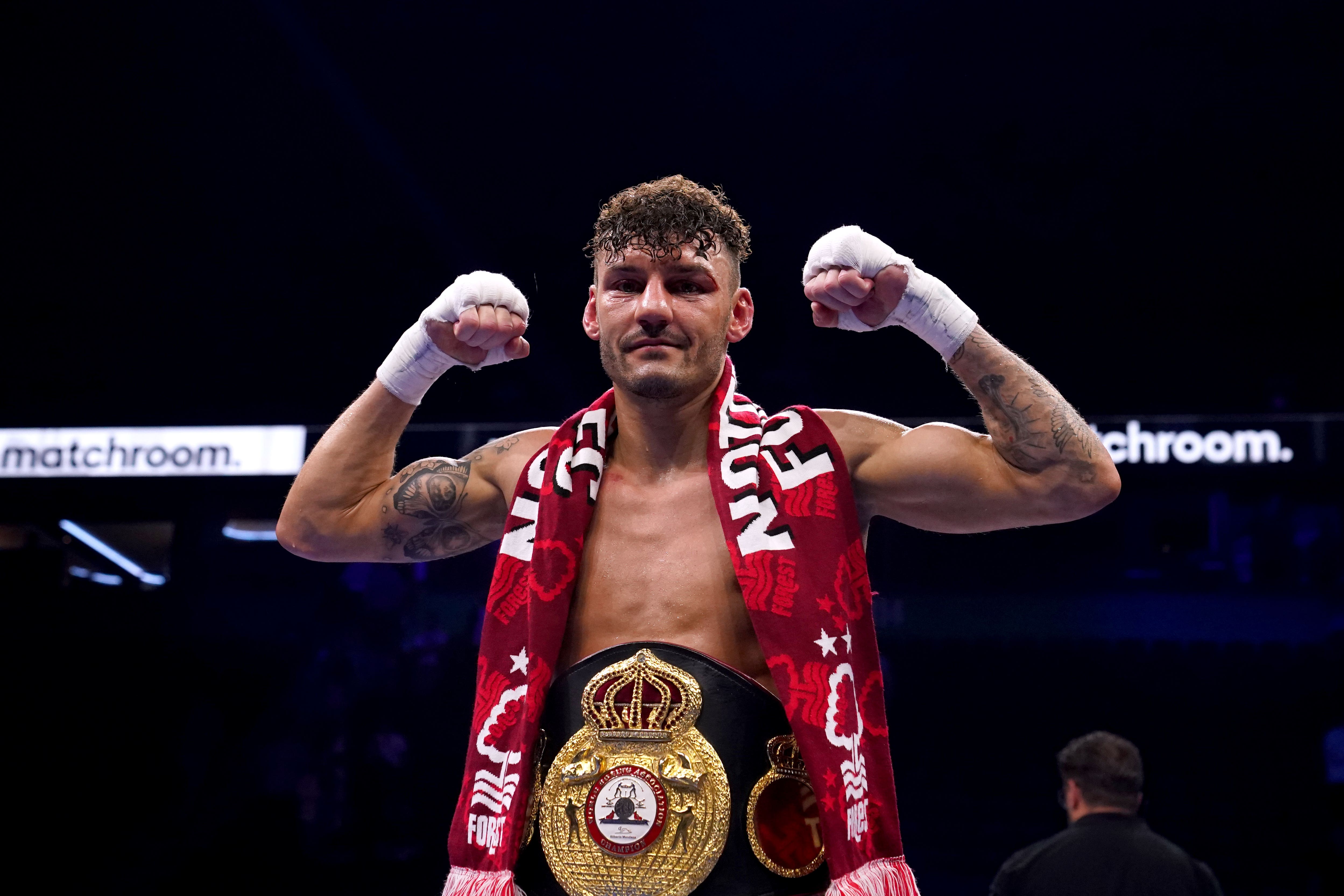 Leigh Wood, pictured, will face Josh Warrington in October (Martin Rickett/PA)