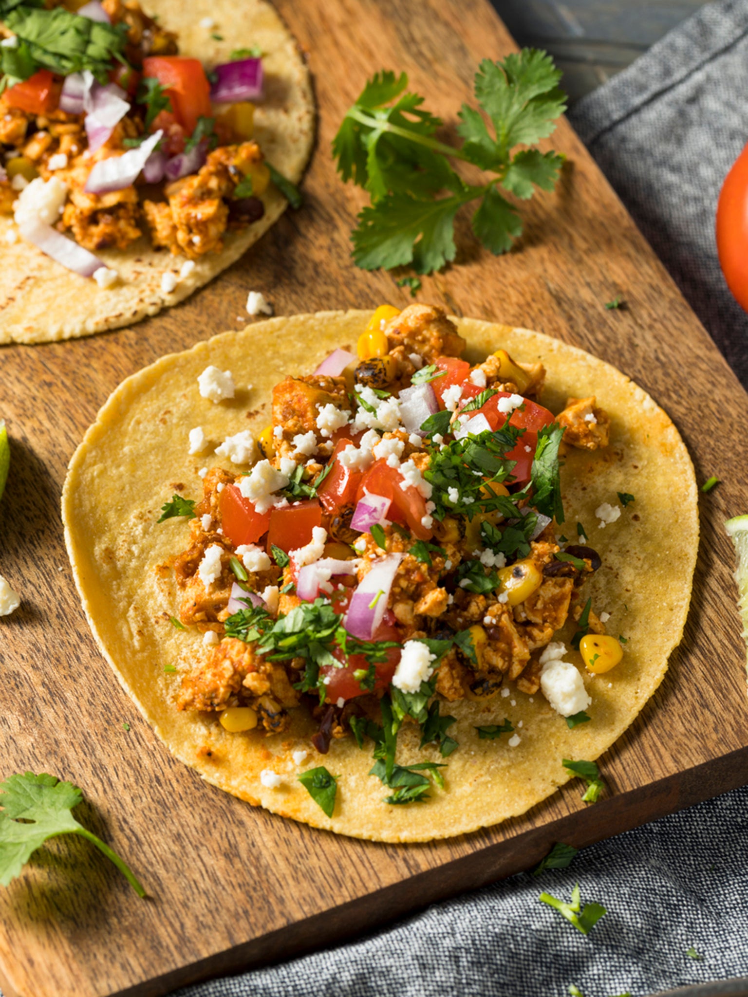 Let’s taco ’bout it: this recipe is the perfect vehicle for an end-of-week fridge raid