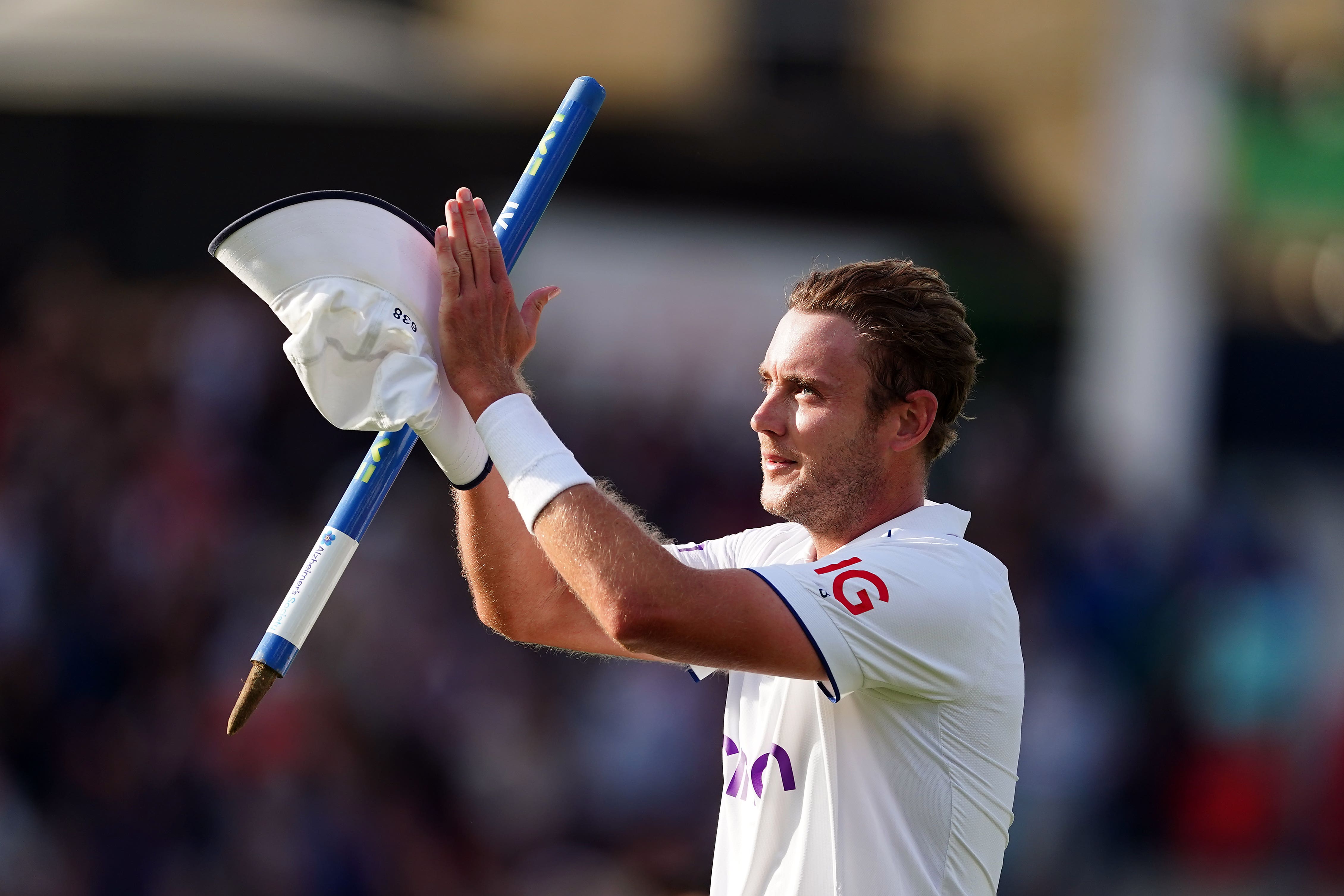 Stuart Broad bowed out on a high at The Oval (Mike Egerton/PA)