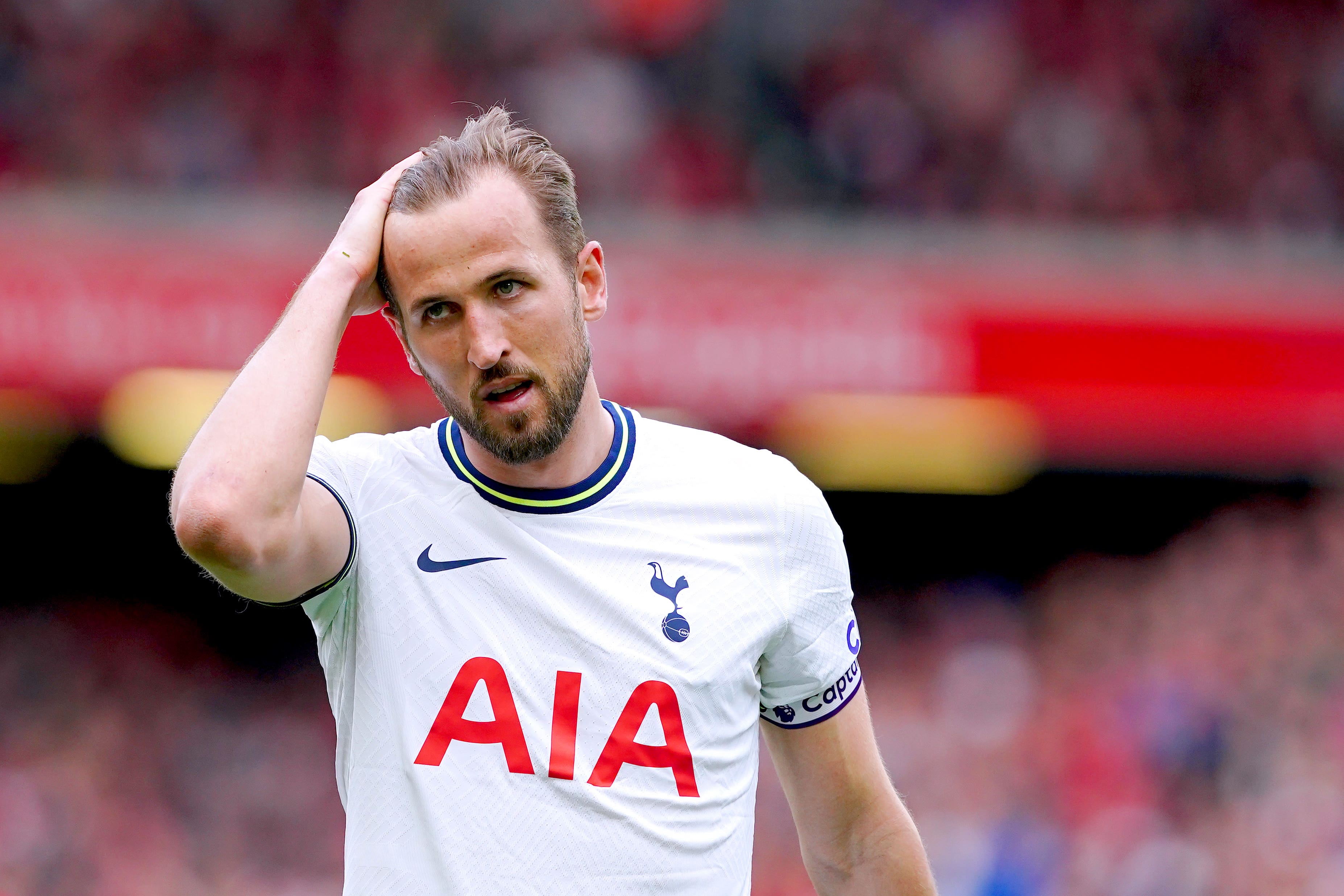 Tottenham Hotspur’s Harry Kane (Peter Byrne/PA)