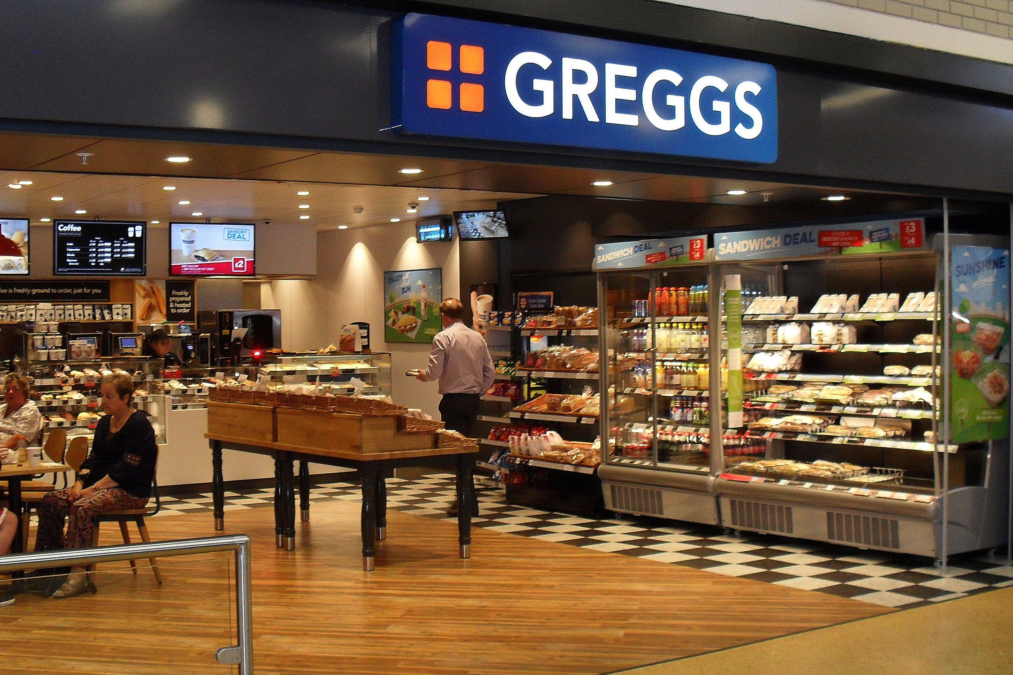 Some stores are accepting cash payments only (Greggs/PA)