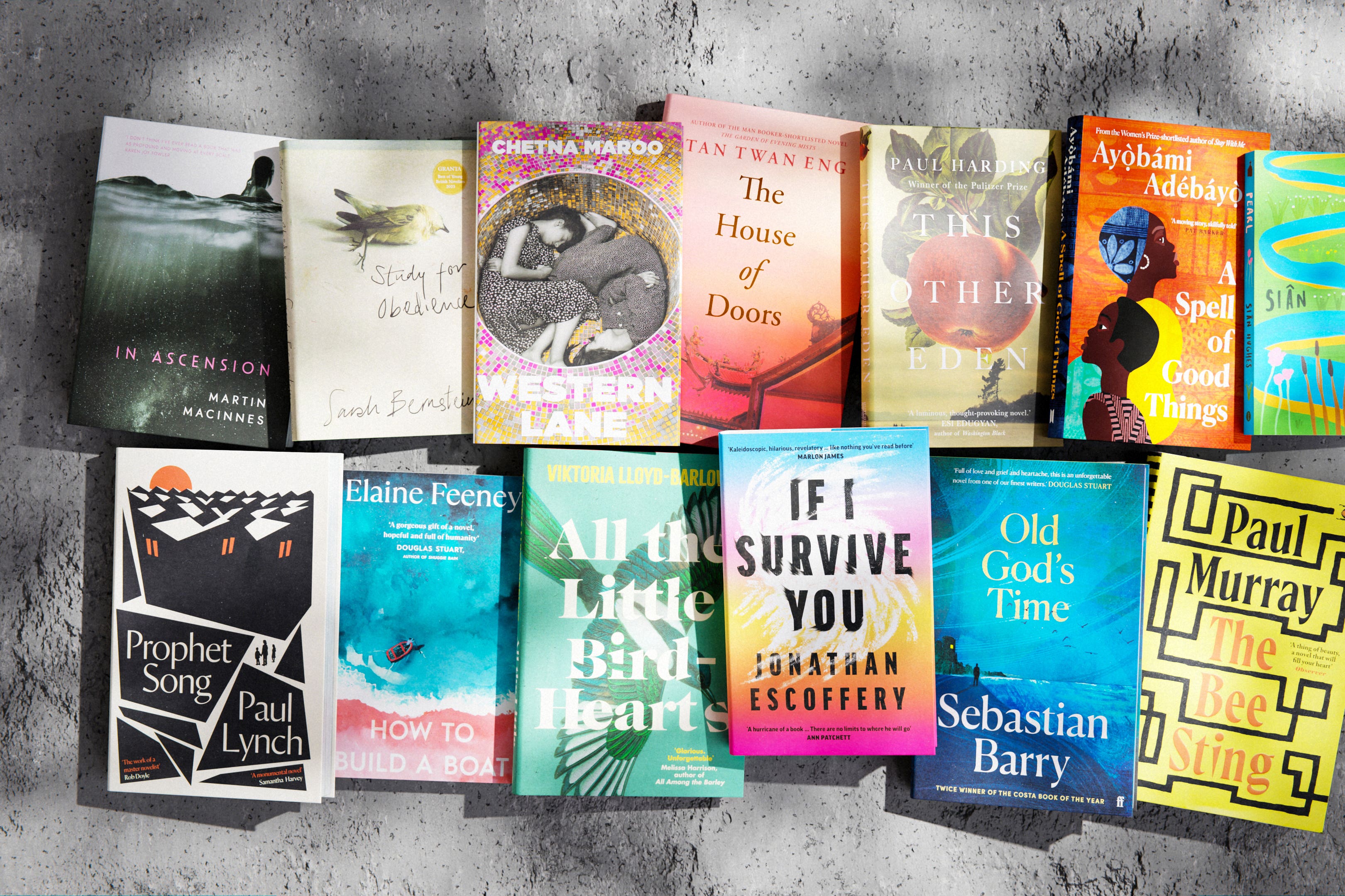 The Booker Prize longlist 2023 (David Parry)