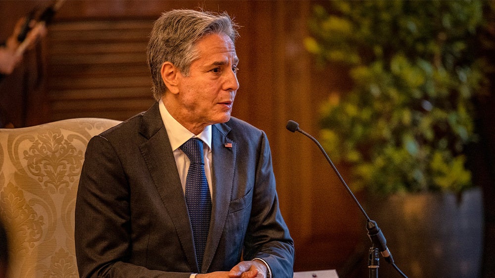 Watch as US Secretary of State Antony Blinken speaks at opening of new health bureau