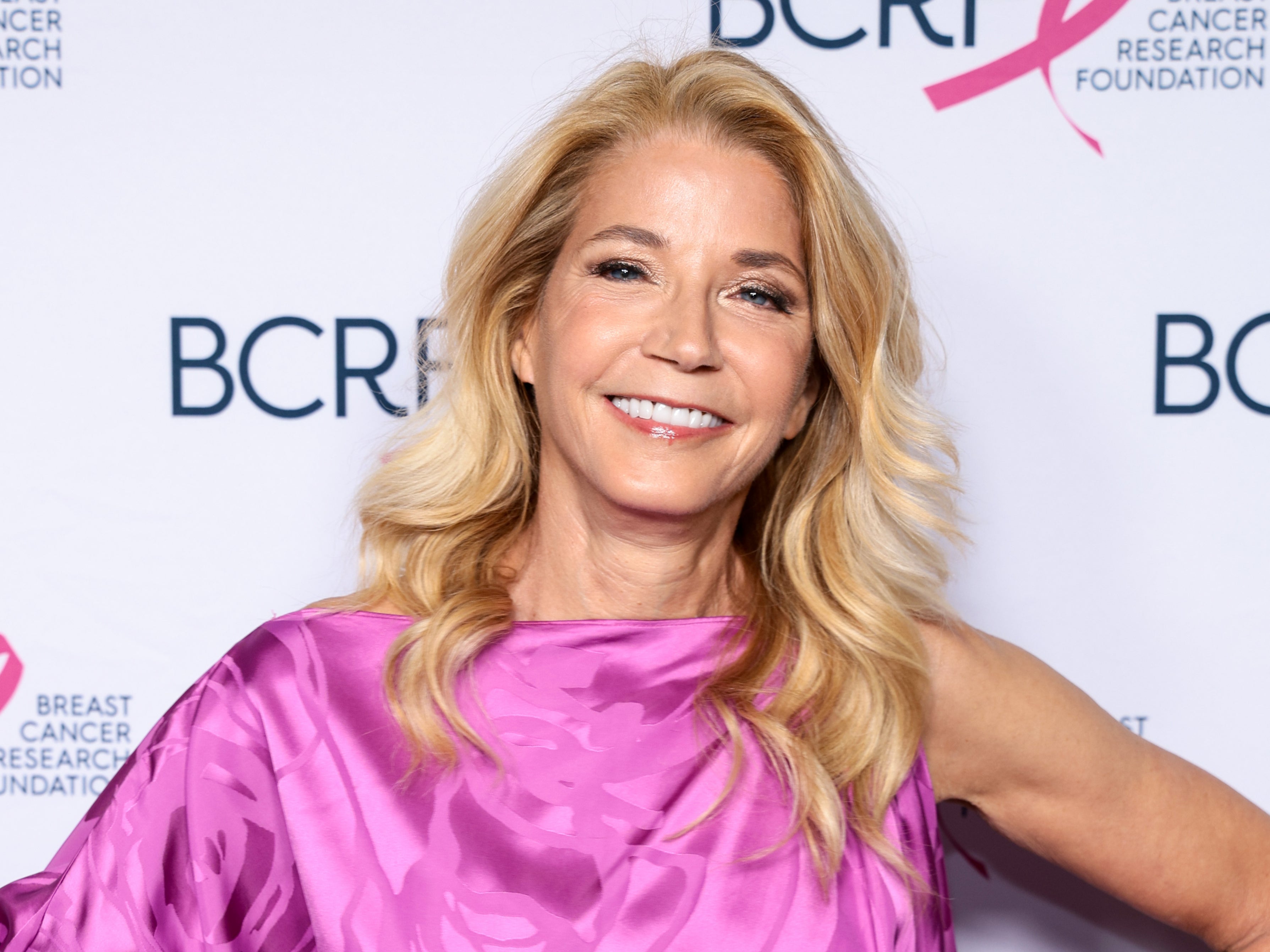 Candace Bushnell attends the Breast Cancer Research Foundation Hot Pink Party at The Glasshouse on May 09, 2023