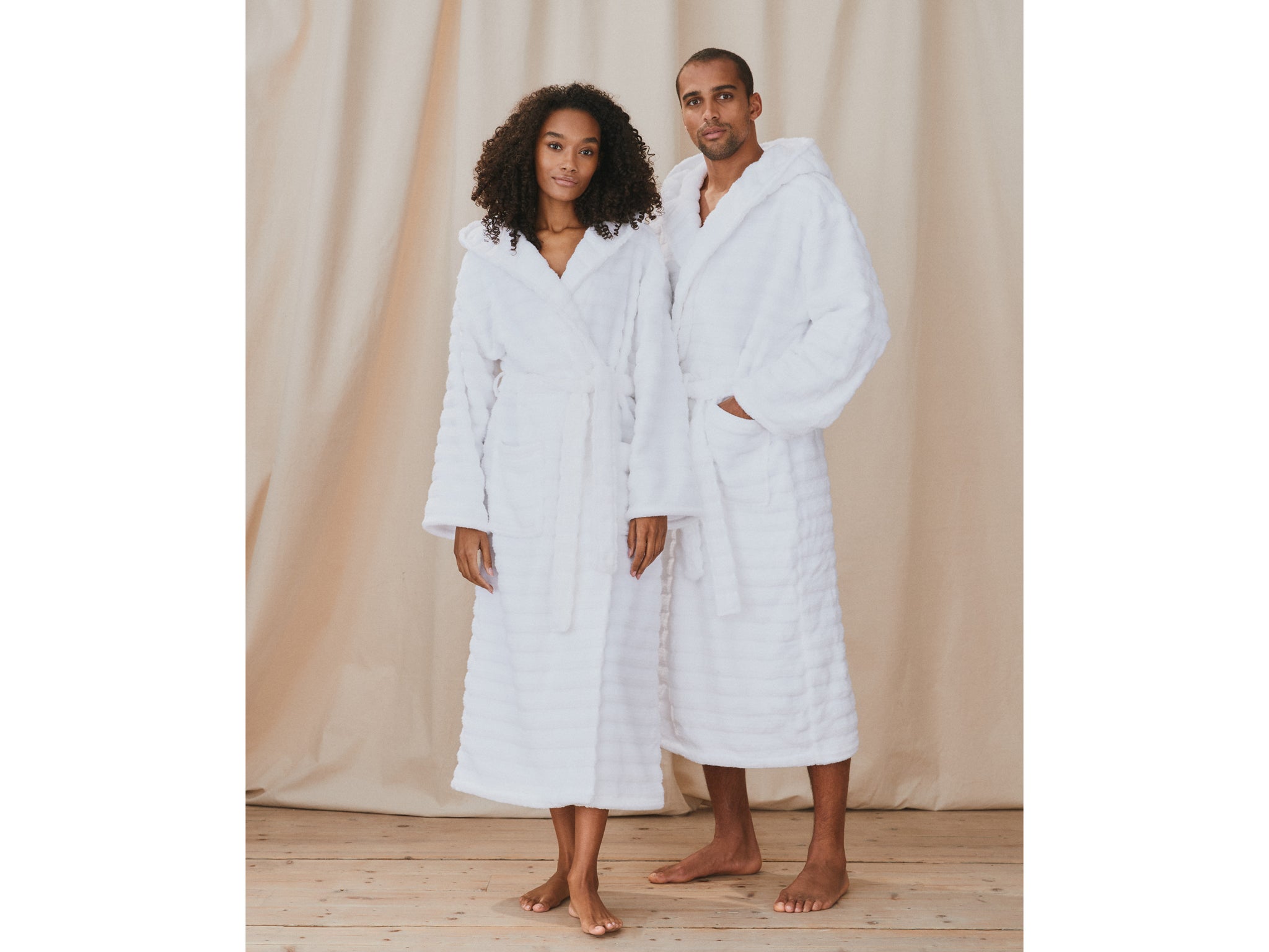 Unisex Hooded Ribbed Hydrocotton Robe £85 The White Company (4).jpg