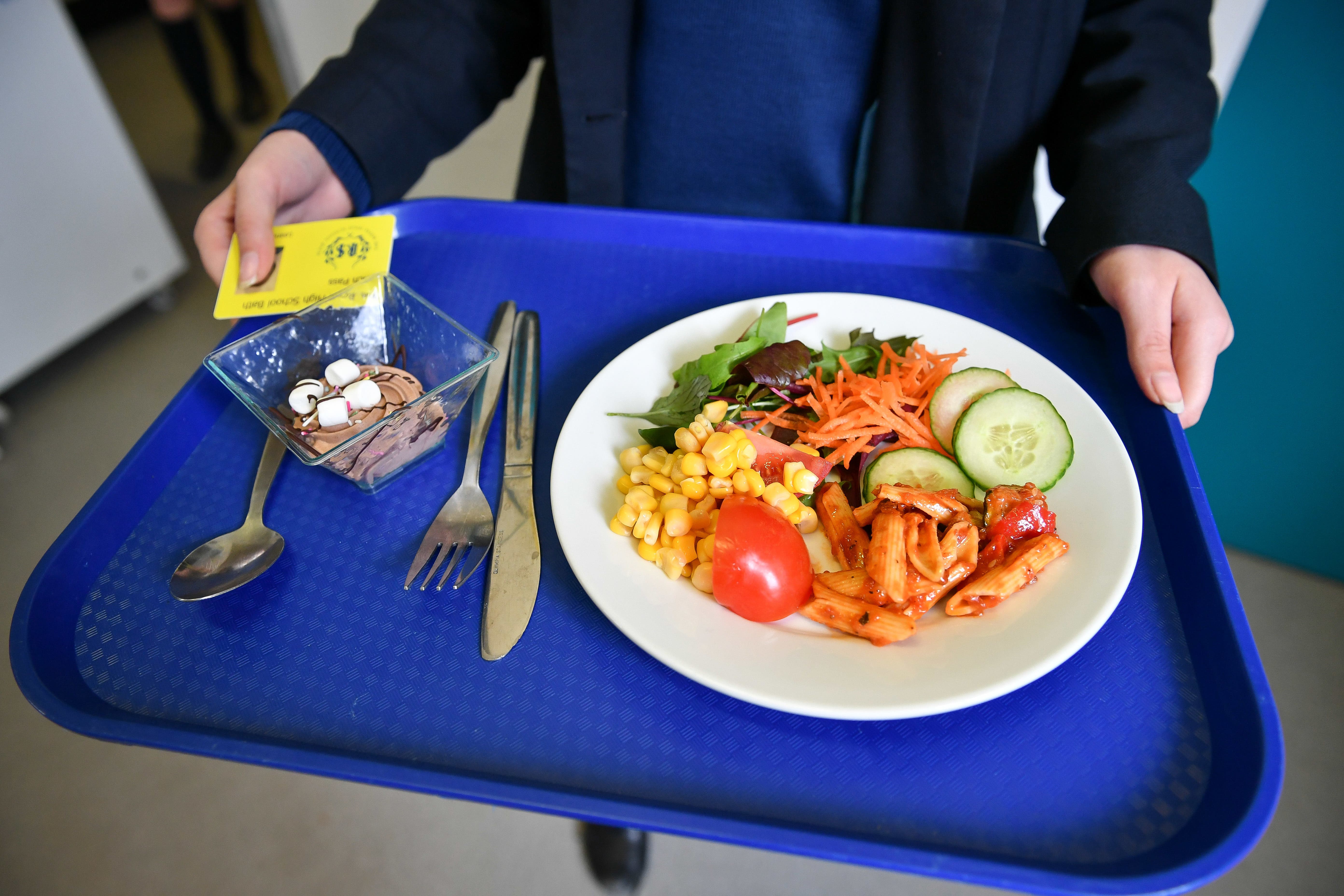 School catering staff are among those who voted to strike (Ben Birchall/PA)