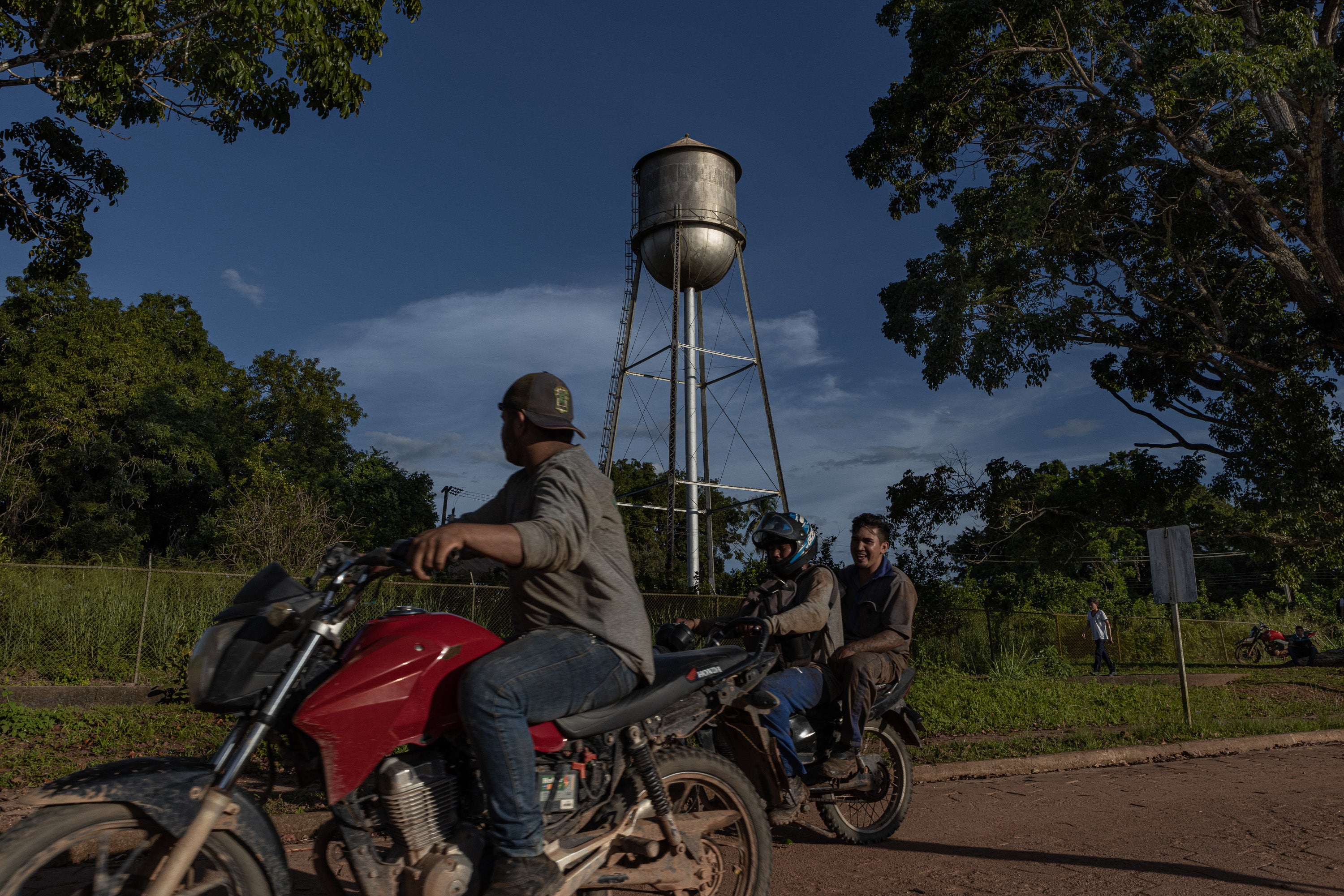 Fordlândia’s 150ft water tower, once the tallest structure in the Amazon