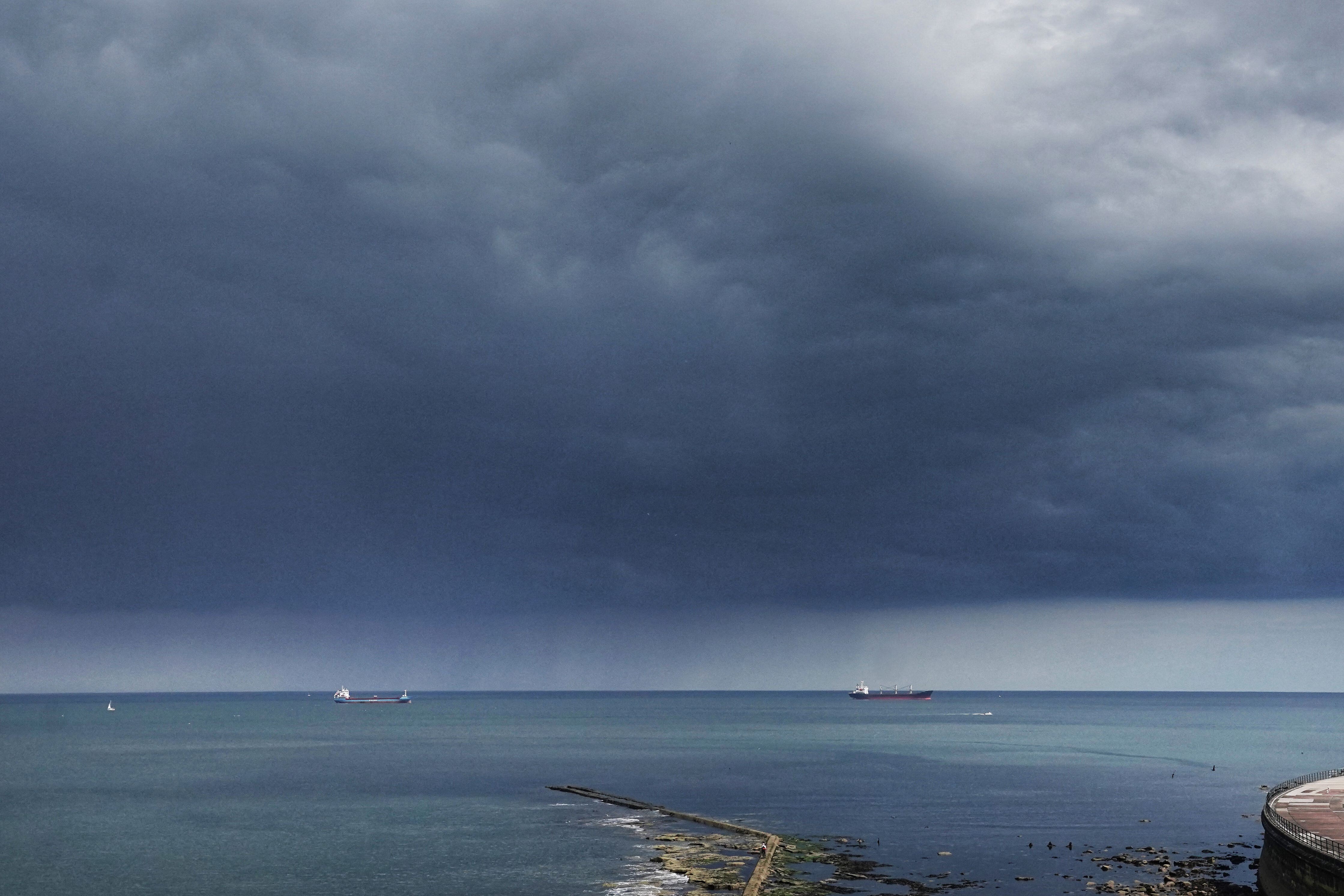 The strongest winds will be found further to the south over northern France and the Channel Islands (Owen Humphreys/PA)