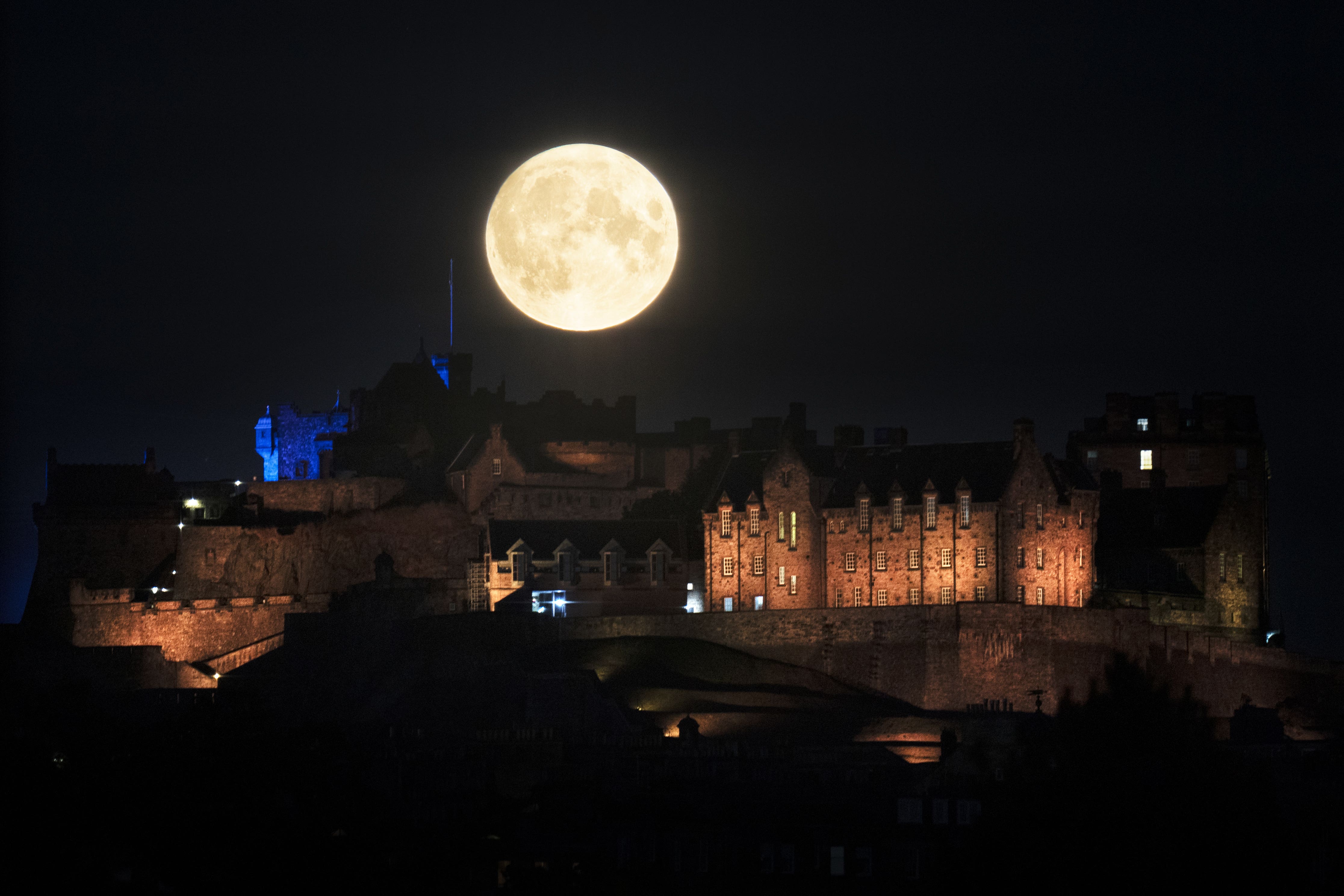 August’s full moon is known as the sturgeon moon (Jane Barlow/PA)