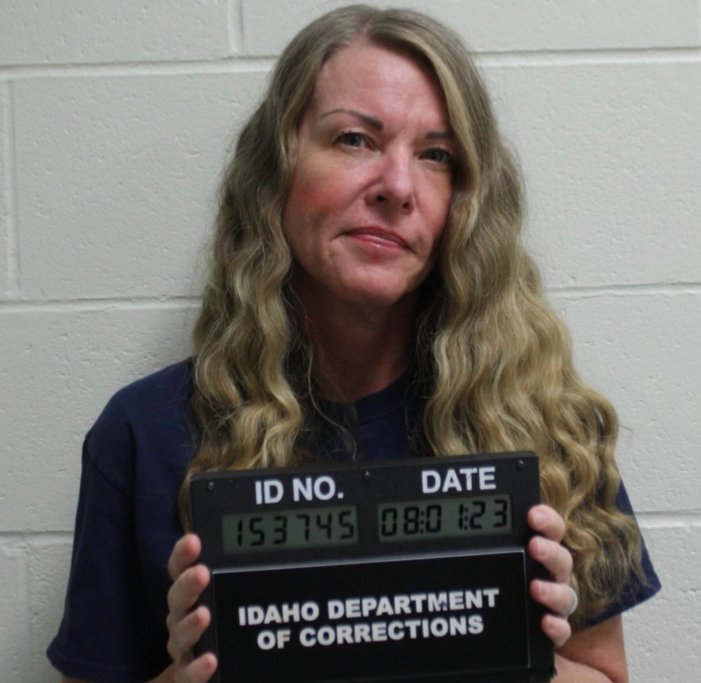 Lori Vallow is seen in a mug shot taken after her sentencing in Idaho in July