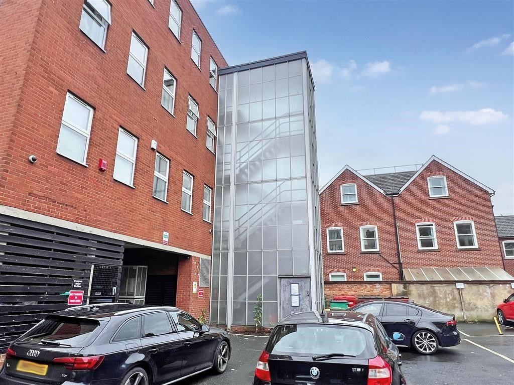 The four-storey stairwell is situated off a high street in Twickenham