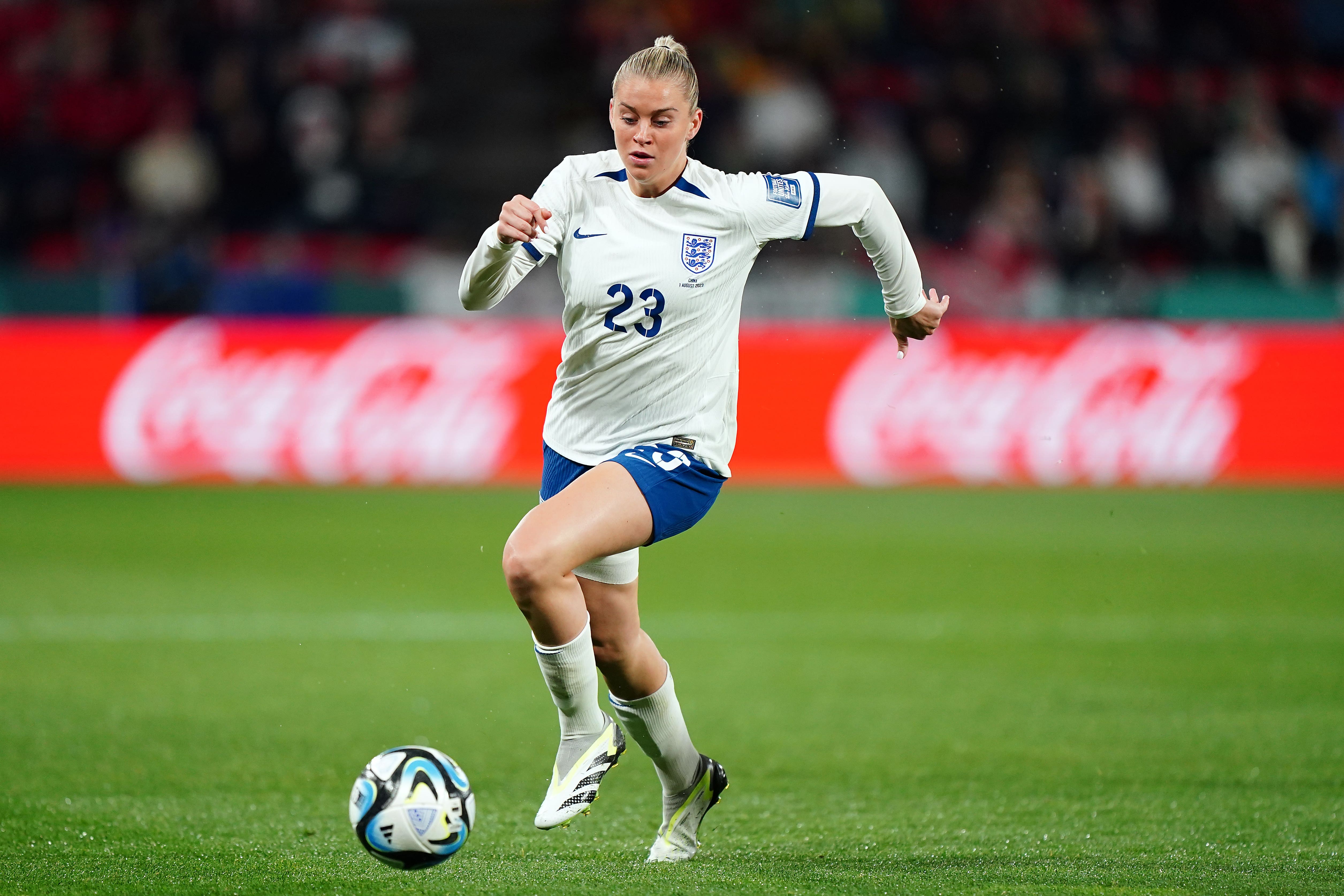 Alessia Russo opened the scoring against China (Zac Goodwin/PA)