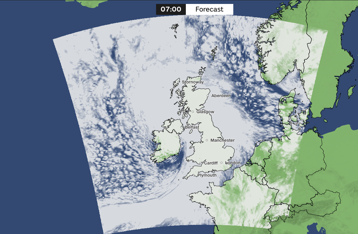 Grey clouds hang over the weekend, as more rainfall is predicted on Saturday 5 August