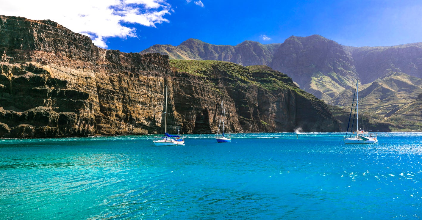 The Canary Islands are the warmest place in Europe during the winter months