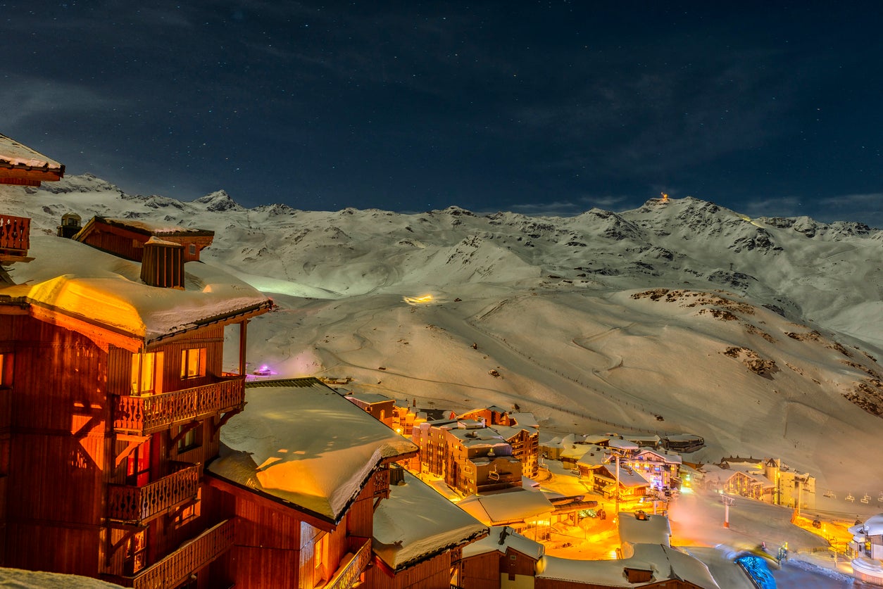 Val Thorens is the highest resort in Europe