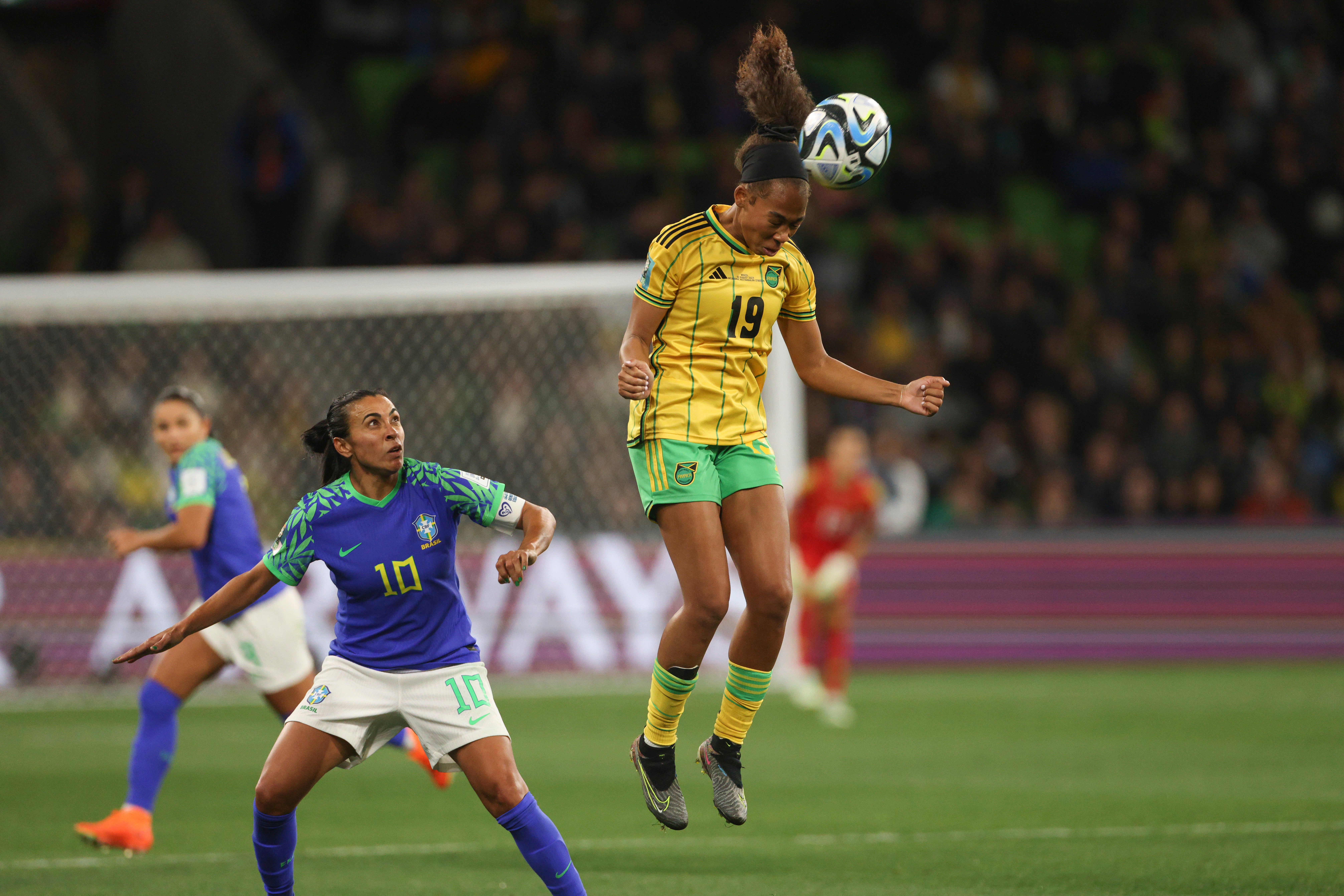 WWCup Jamaica Brazil Soccer