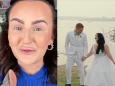 Influencer Mikayla Nogueira addresses rumours her wedding was sponsored