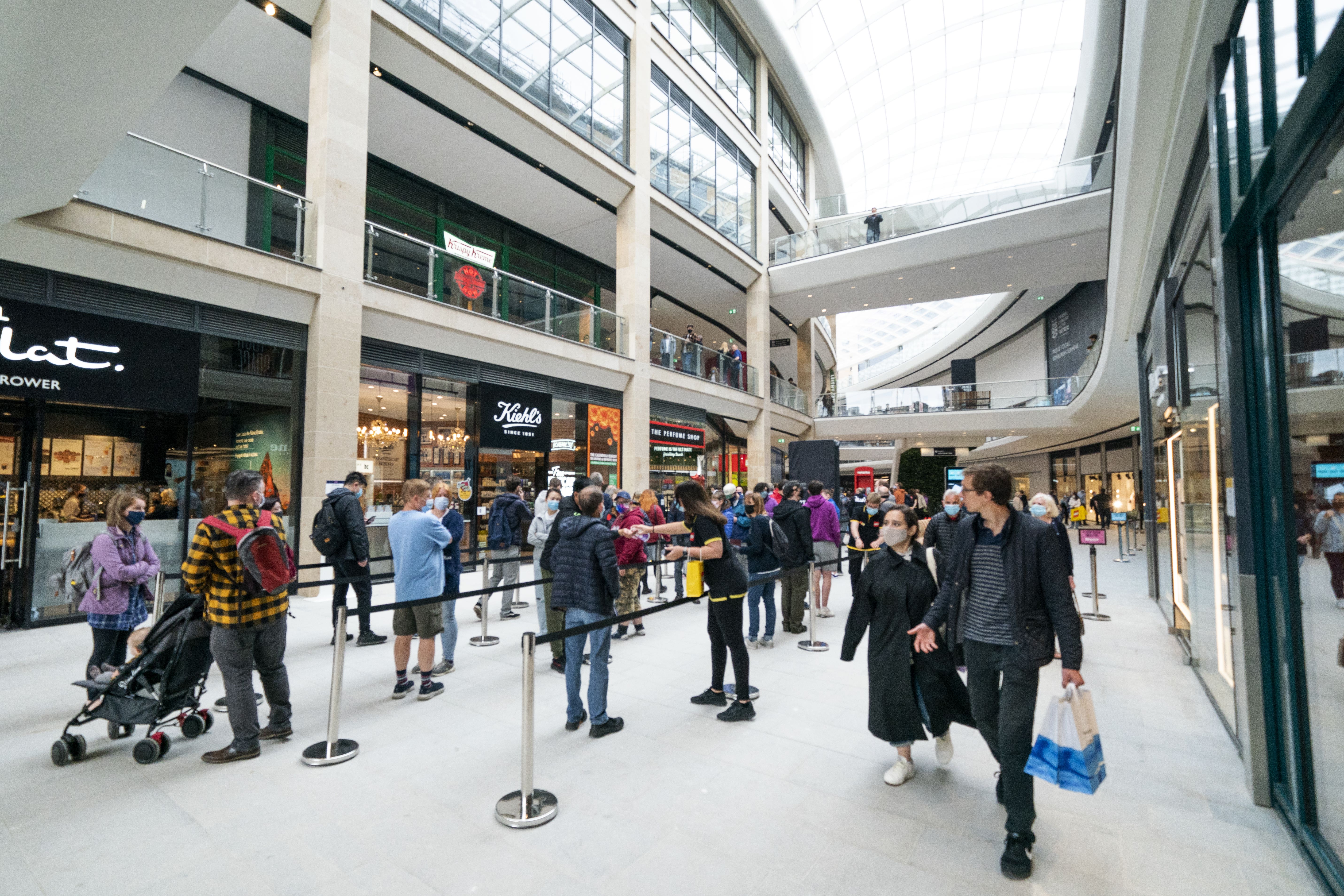 IPPR Scotland says large retail companies who refuse to pay employees the real living wage should be held accountable (Jane Barlow/PA)