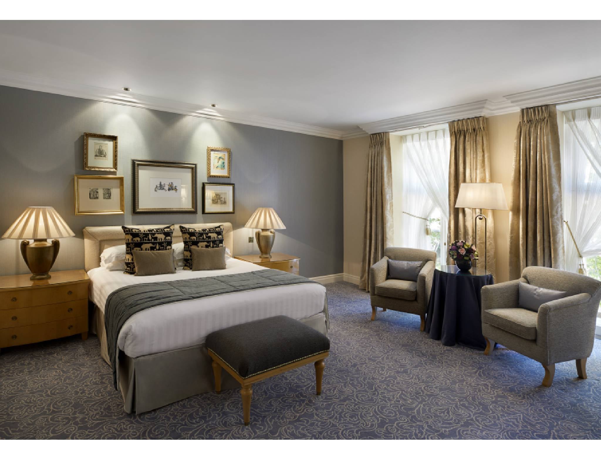 There are 300 bedrooms in total, including 51 suites