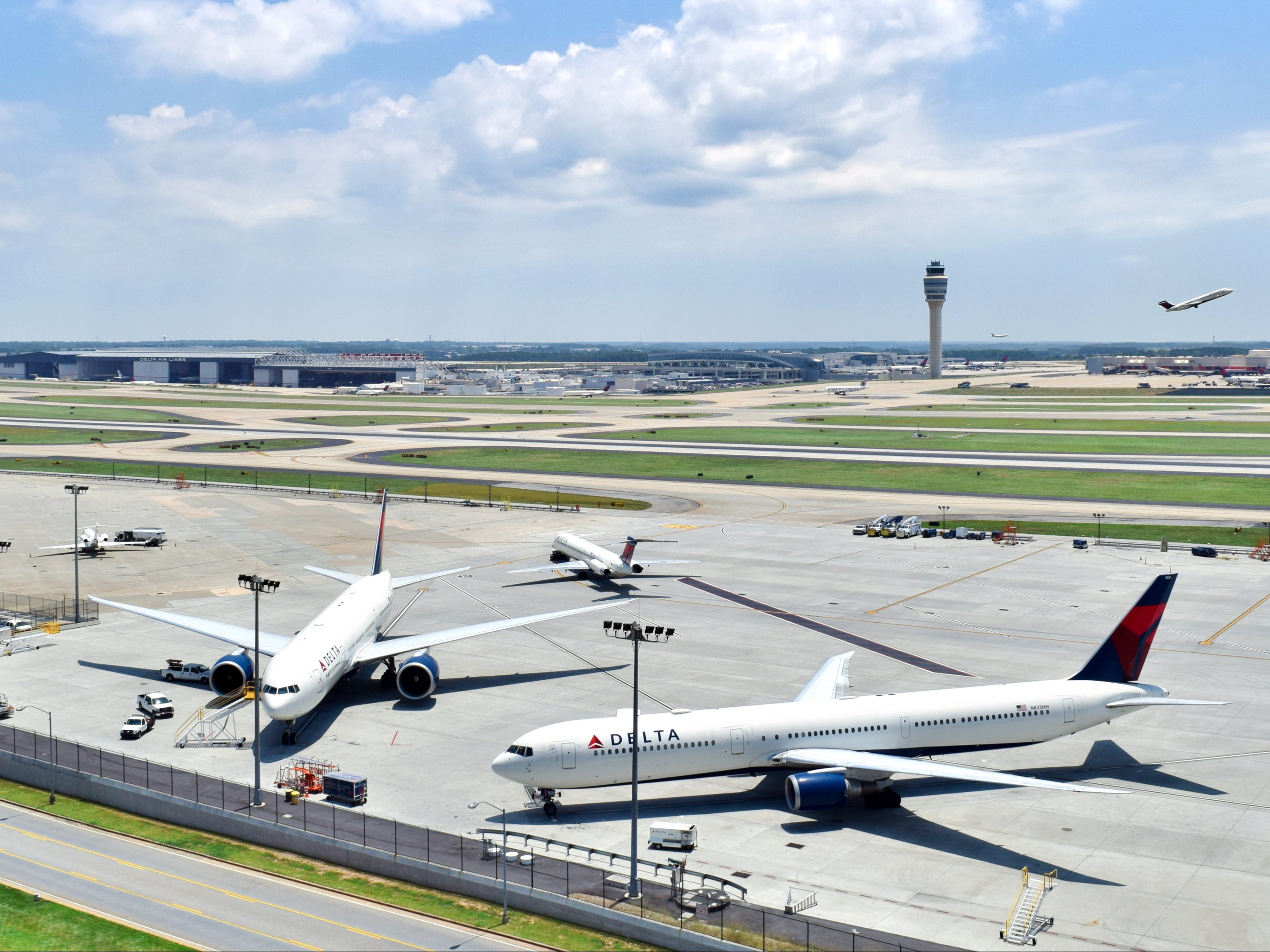 The incident happened on a flight from Atlanta to New Orleans