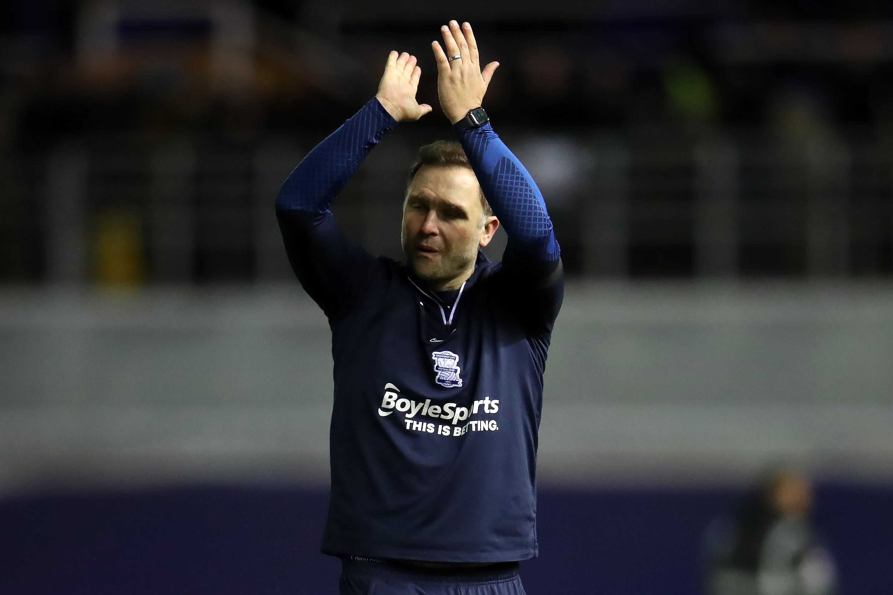 Birmingham boss John Eustace knows success will take time (Simon Marper/PA)