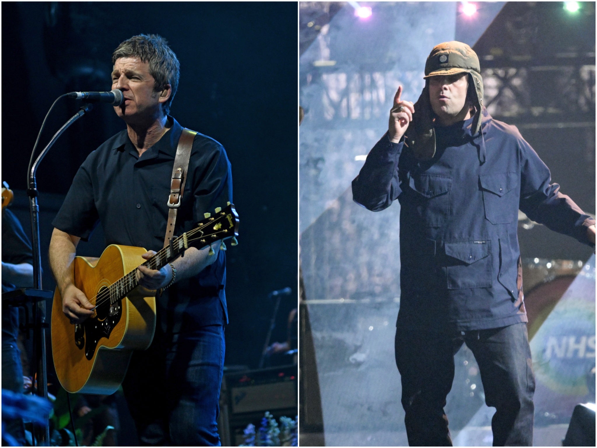 Noel Gallagher refers to brother Liam as Oasis’s ‘tambourine player’