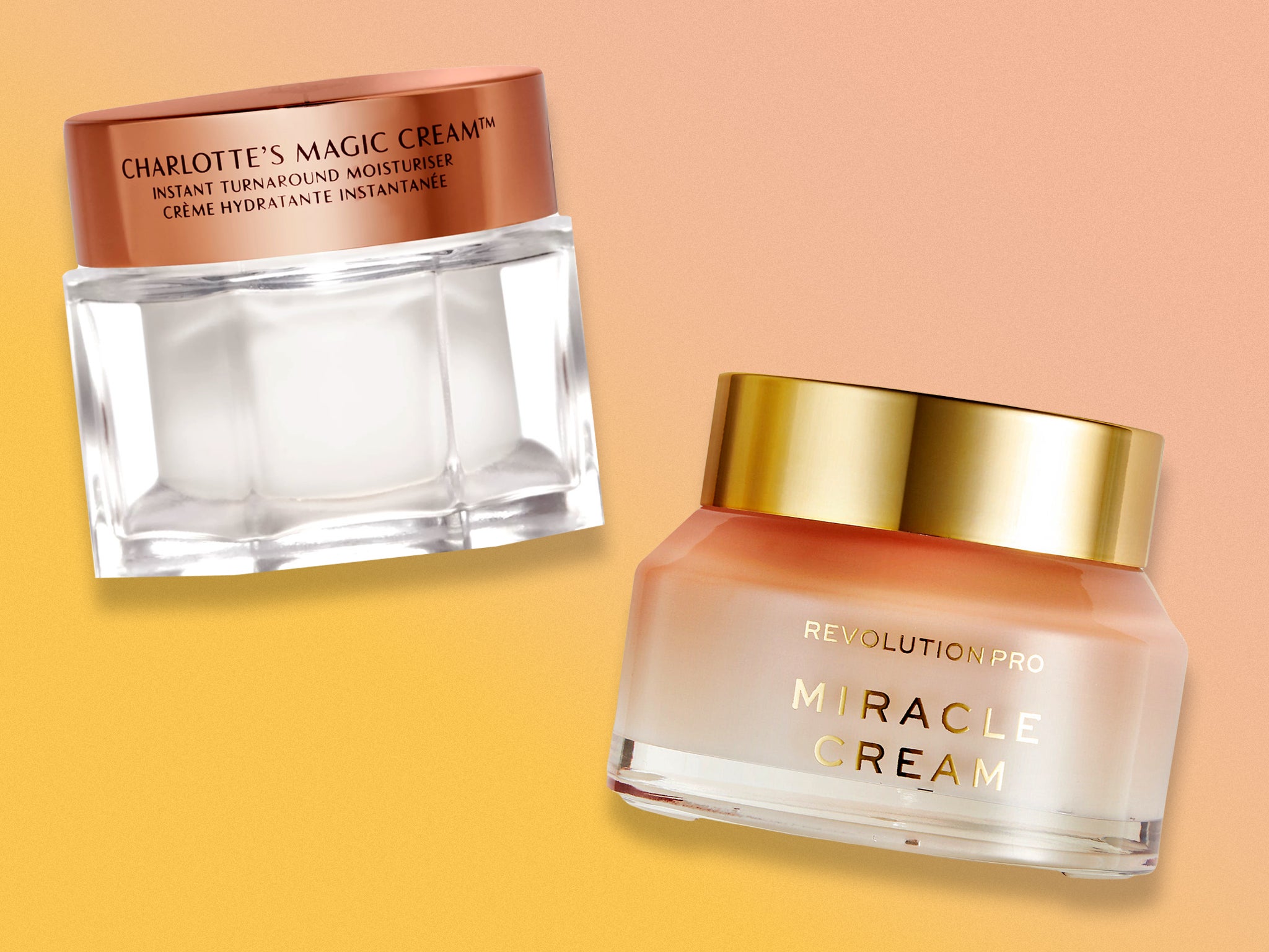 Charlotte Tilbury magic cream vs Revolution miracle cream: Is the £10 alternative just as good?