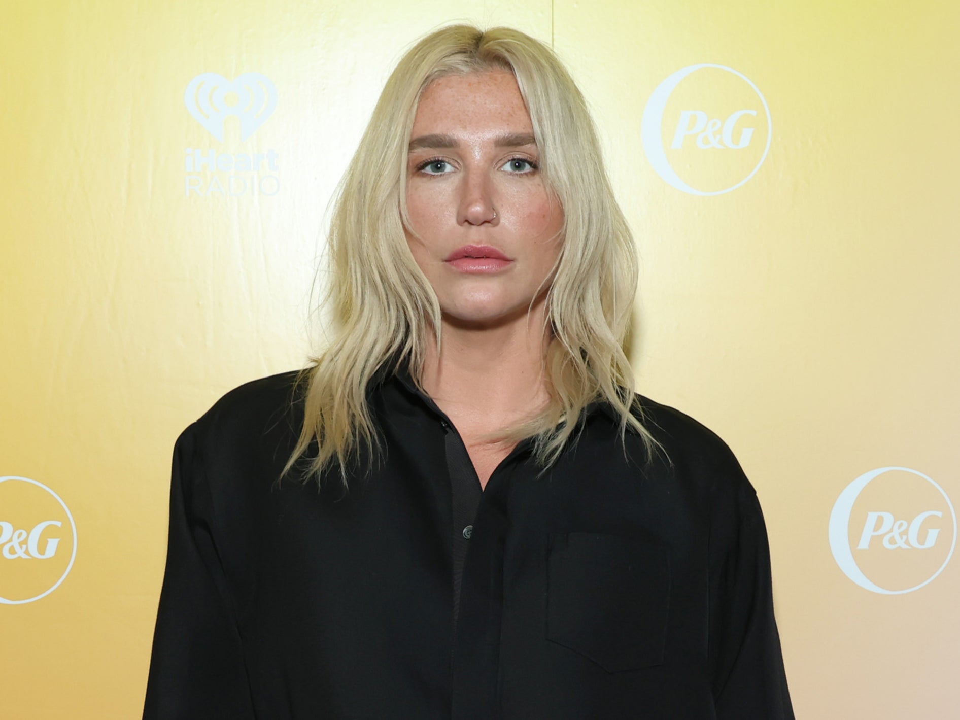 Kesha photographed in April