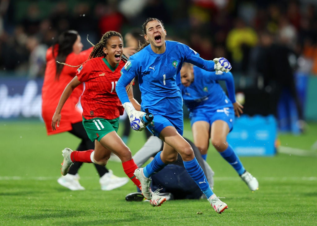 Morocco knocked Germany out to advance thanks to a 1-0 win against Colombia